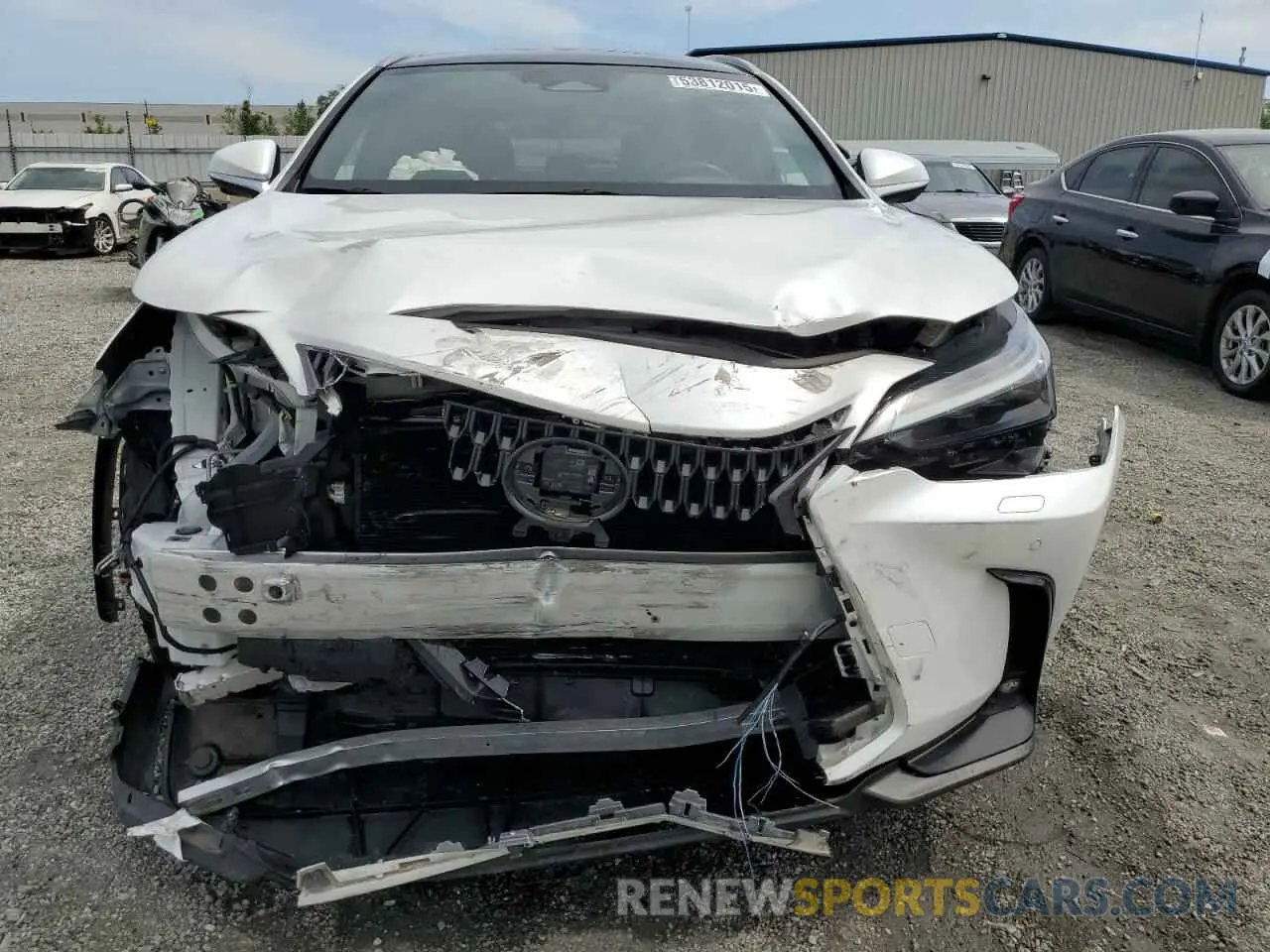 5 fotografías del automóvil dañado JTJHGCEZ2N2007709 LEXUS NX 350 2022