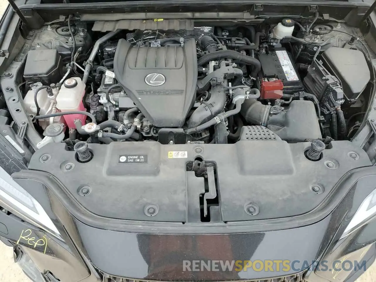 12 fotografías del automóvil dañado JTJHGCEZ6N2007390 LEXUS NX 350 2022