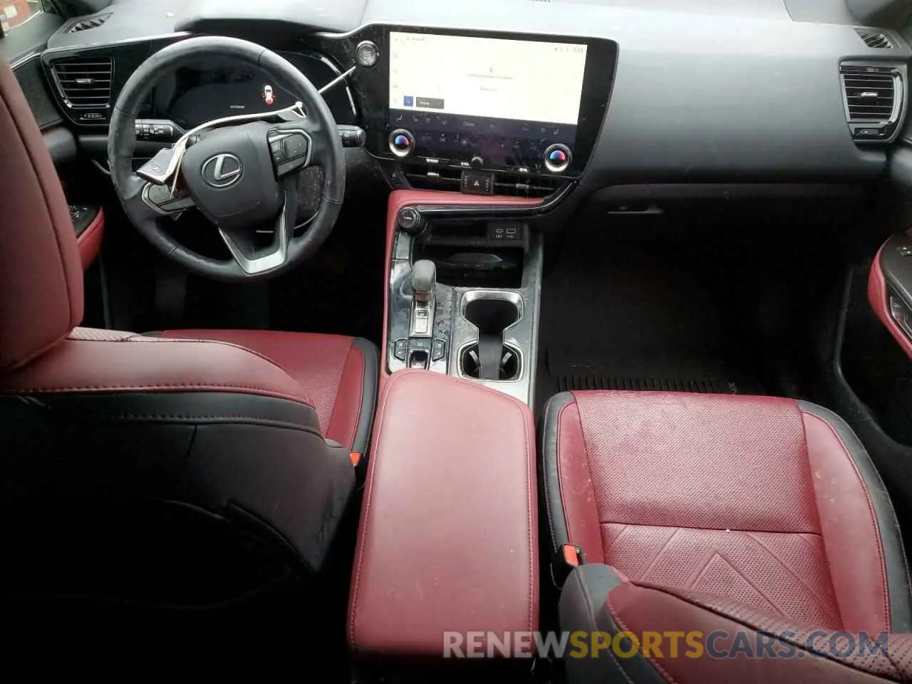 8 fotografías del automóvil dañado JTJHGCEZ6N2007390 LEXUS NX 350 2022