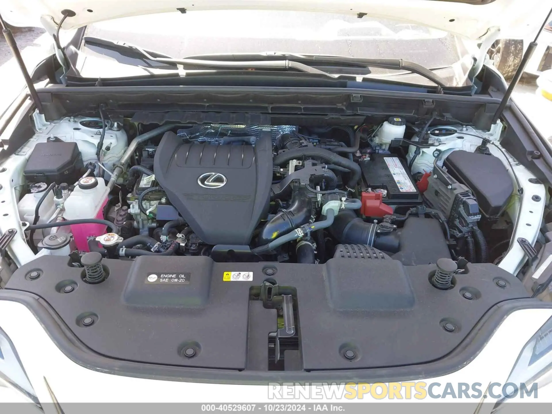 10 fotografías del automóvil dañado JTJHGCEZ8N2007570 LEXUS NX 350 2022