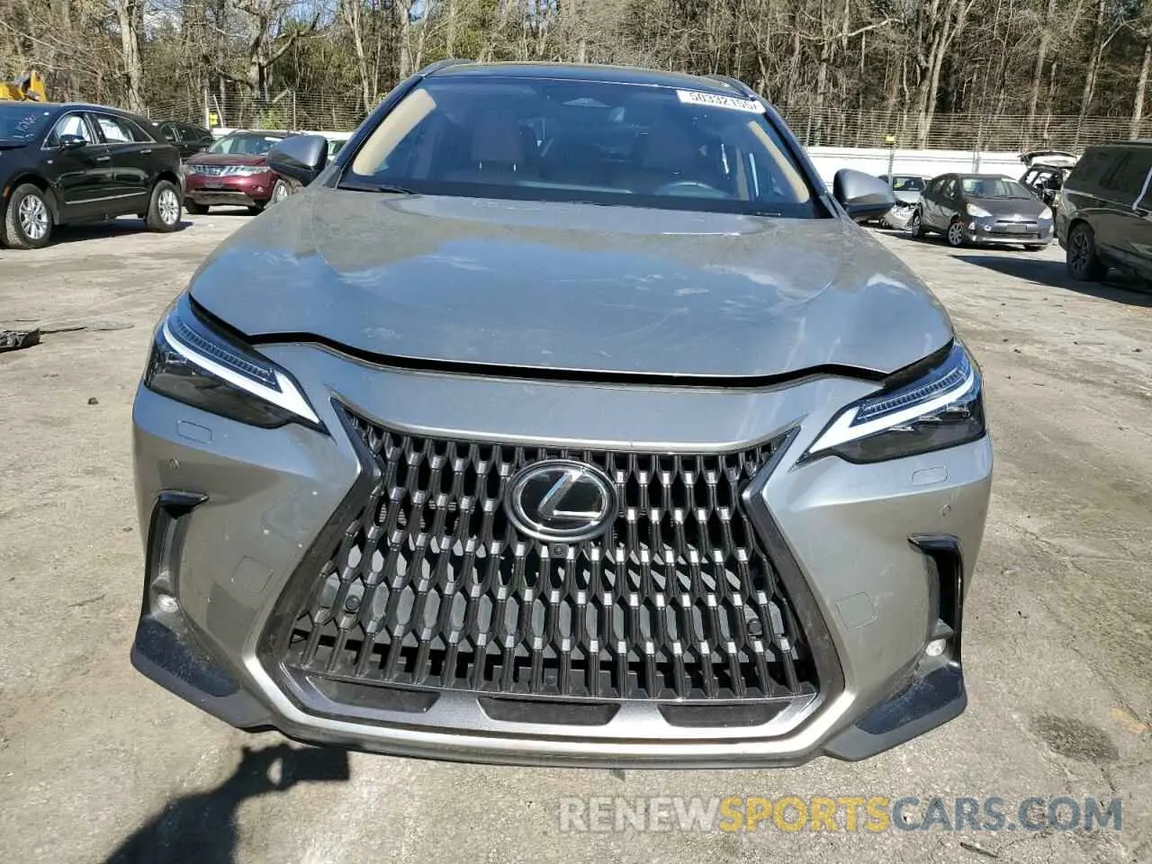 5 fotografías del automóvil dañado JTJHGCEZ9N2006007 LEXUS NX 350 2022