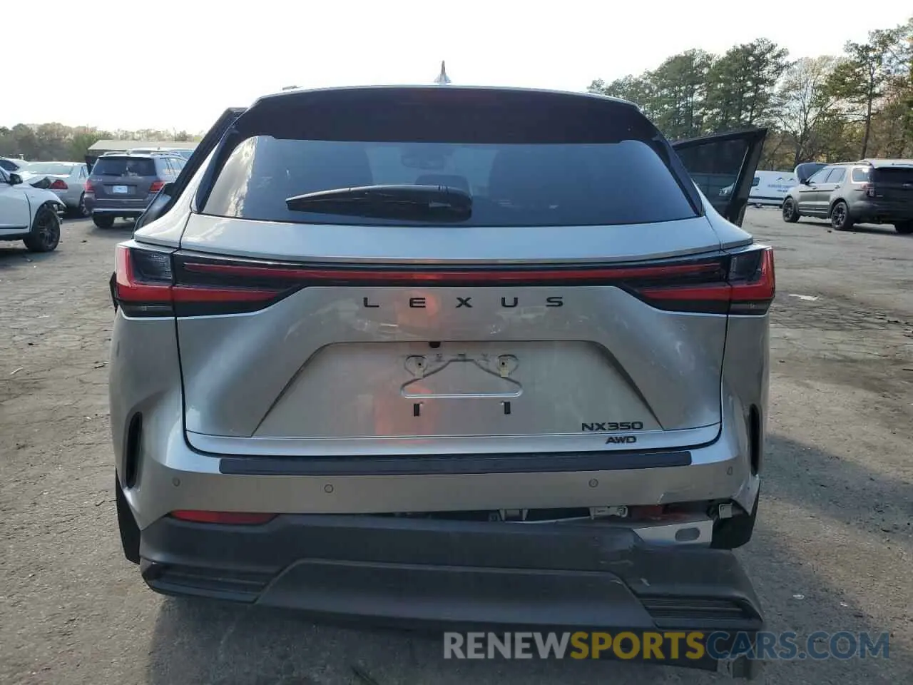 6 fotografías del automóvil dañado JTJHGCEZ9N2006007 LEXUS NX 350 2022