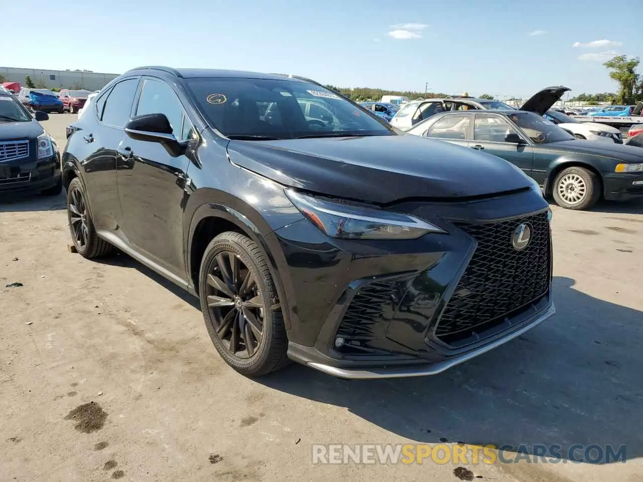 1 fotografías del automóvil dañado JTJKGCEZ0N5001248 LEXUS NX 350 2022