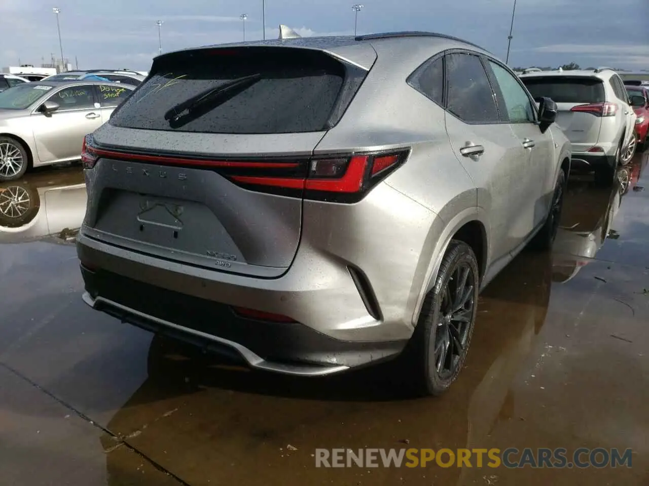 4 fotografías del automóvil dañado JTJKGCEZ3N2001018 LEXUS NX 350 2022