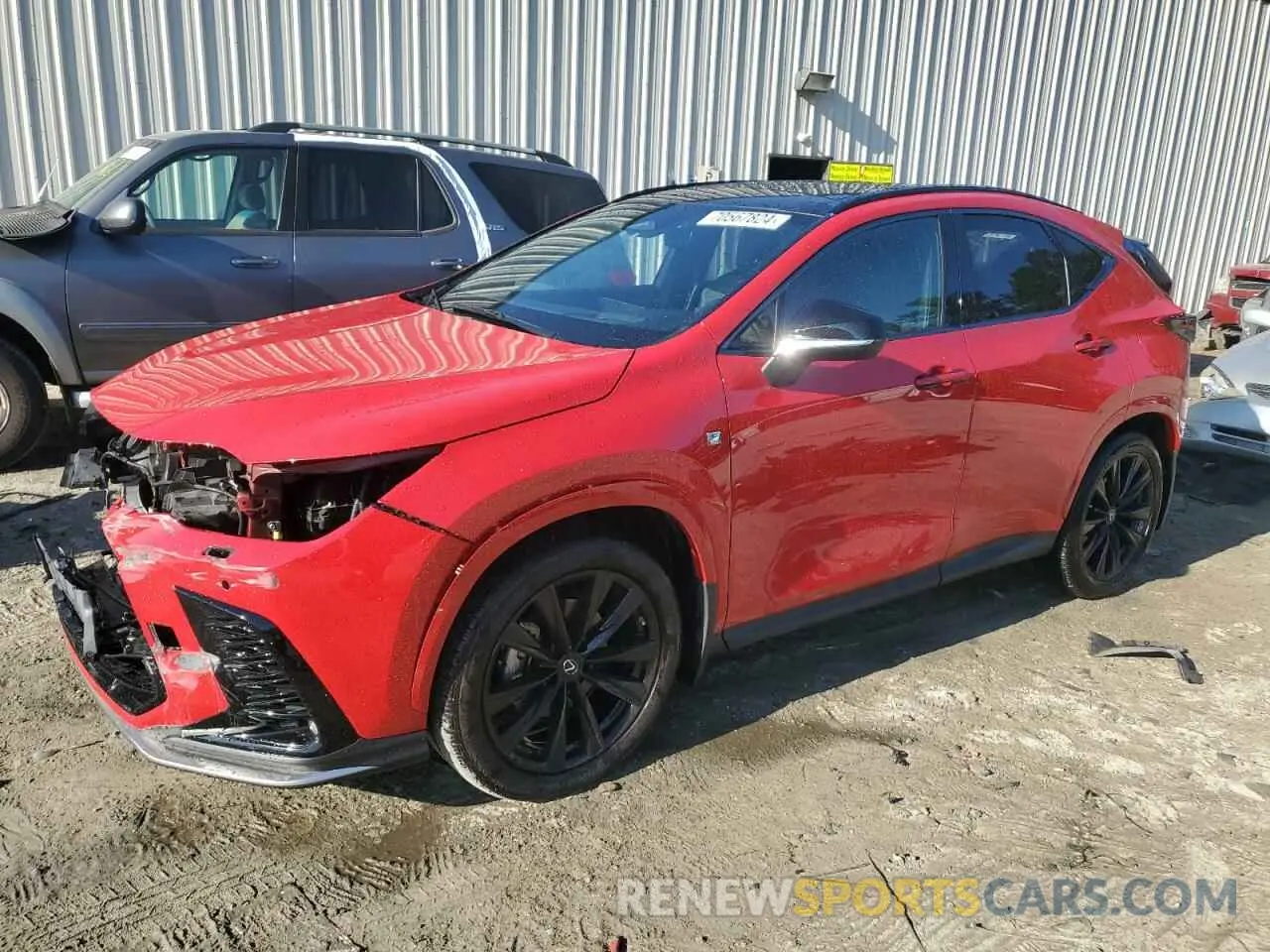 1 fotografías del automóvil dañado JTJKGCEZ3N2001665 LEXUS NX 350 2022