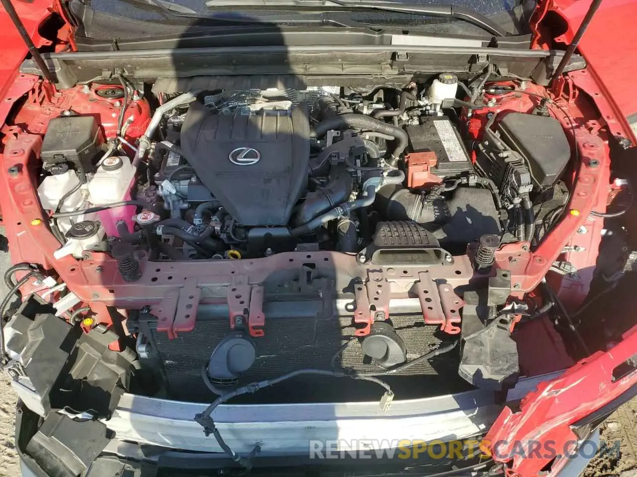 12 fotografías del automóvil dañado JTJKGCEZ3N2001665 LEXUS NX 350 2022