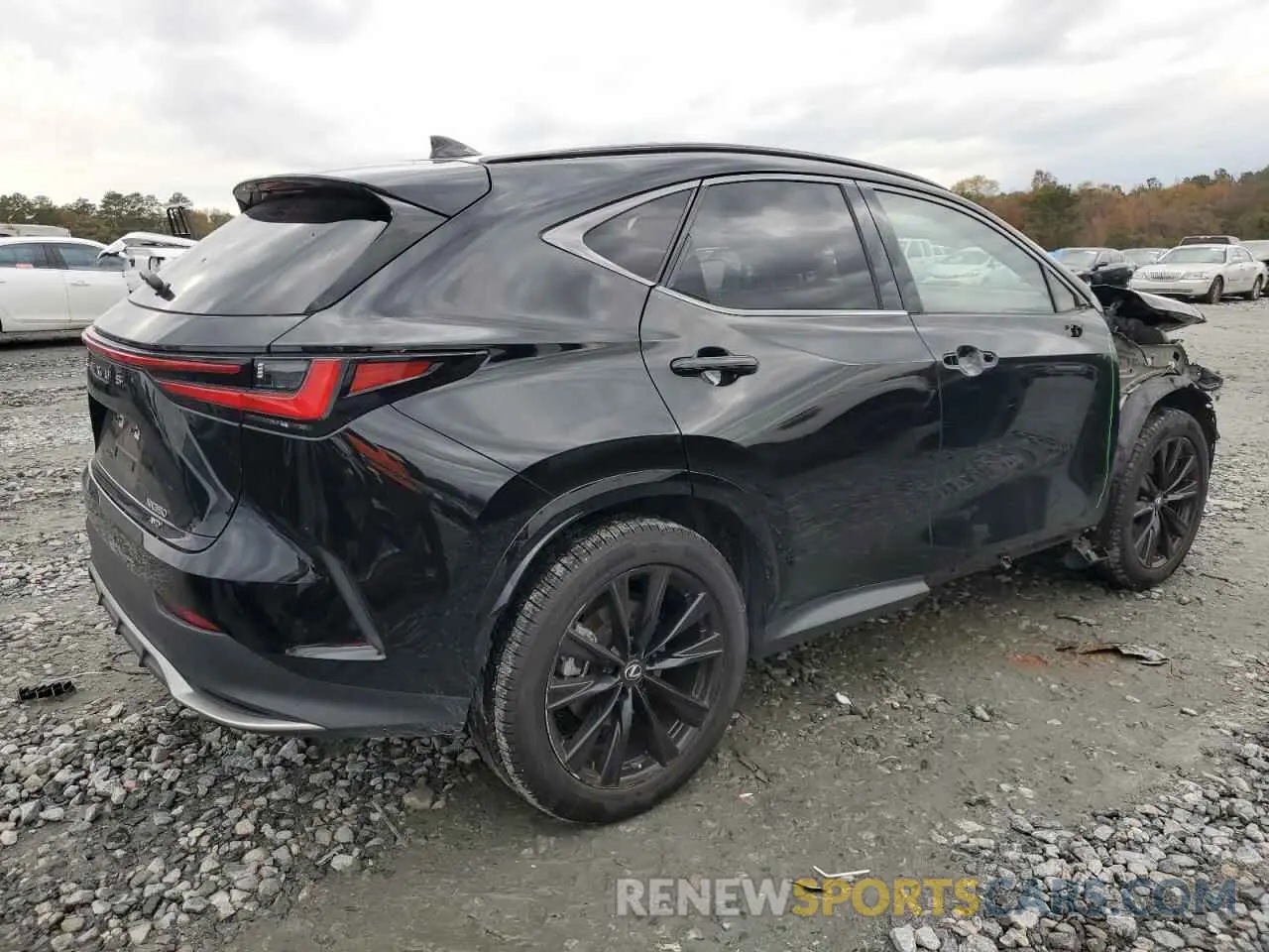 3 fotografías del automóvil dañado JTJKGCEZ4N5003374 LEXUS NX 350 2022