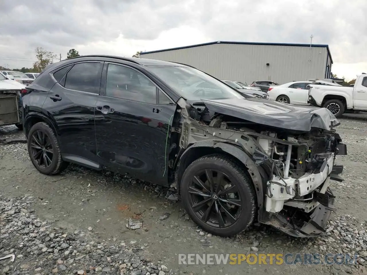 4 fotografías del automóvil dañado JTJKGCEZ4N5003374 LEXUS NX 350 2022