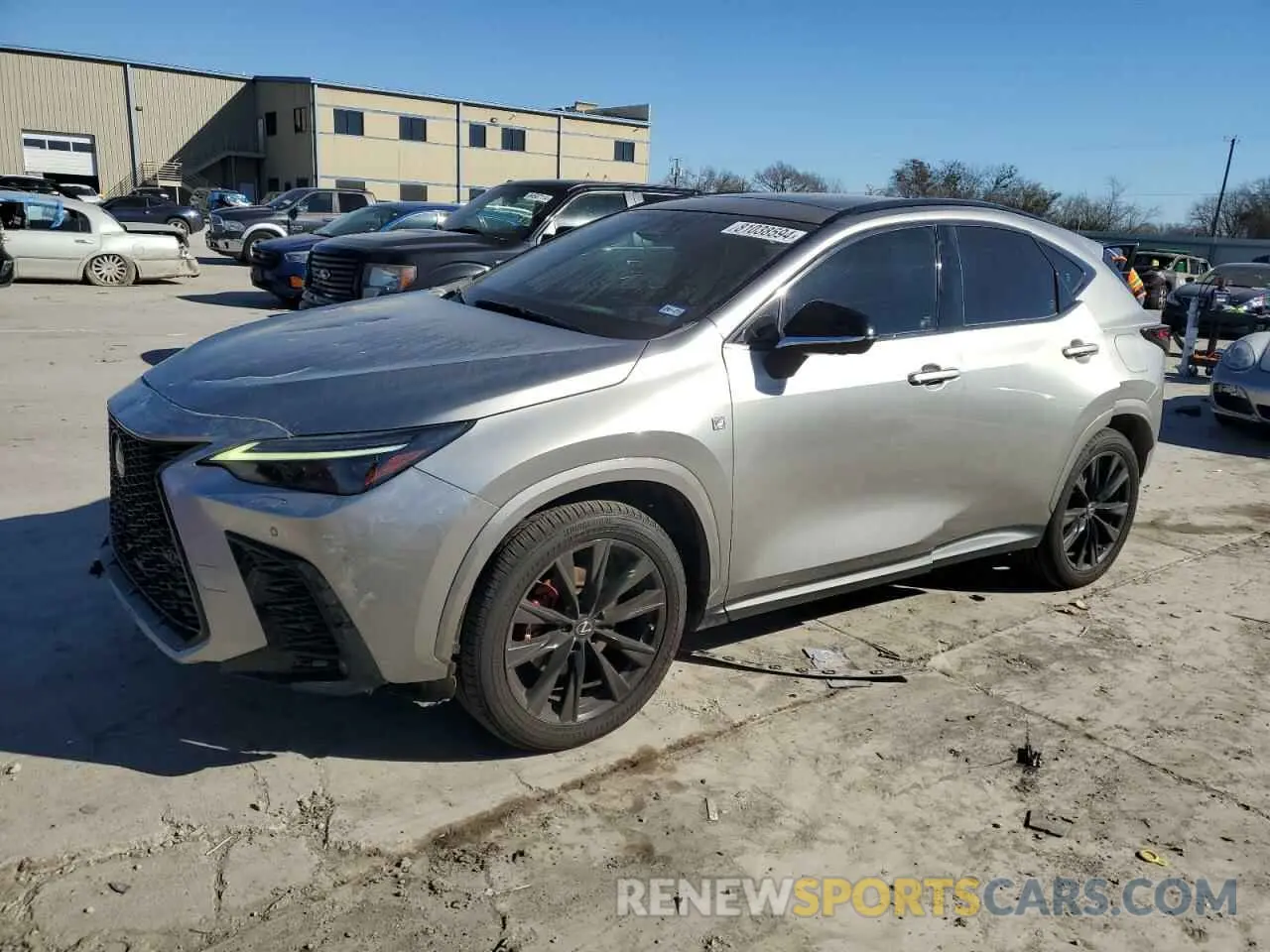 1 fotografías del automóvil dañado JTJKGCEZ7N2001197 LEXUS NX 350 2022