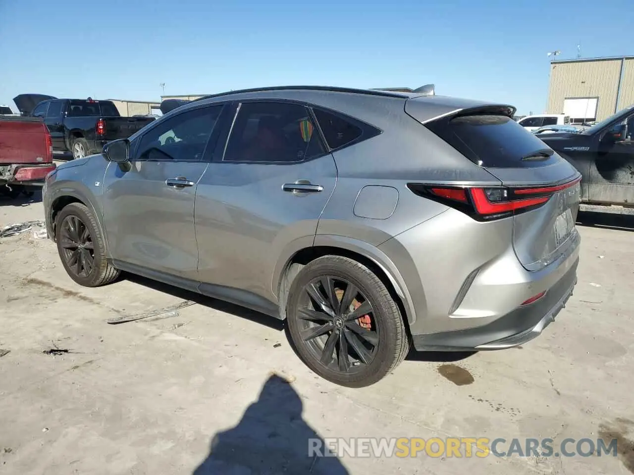 2 fotografías del automóvil dañado JTJKGCEZ7N2001197 LEXUS NX 350 2022