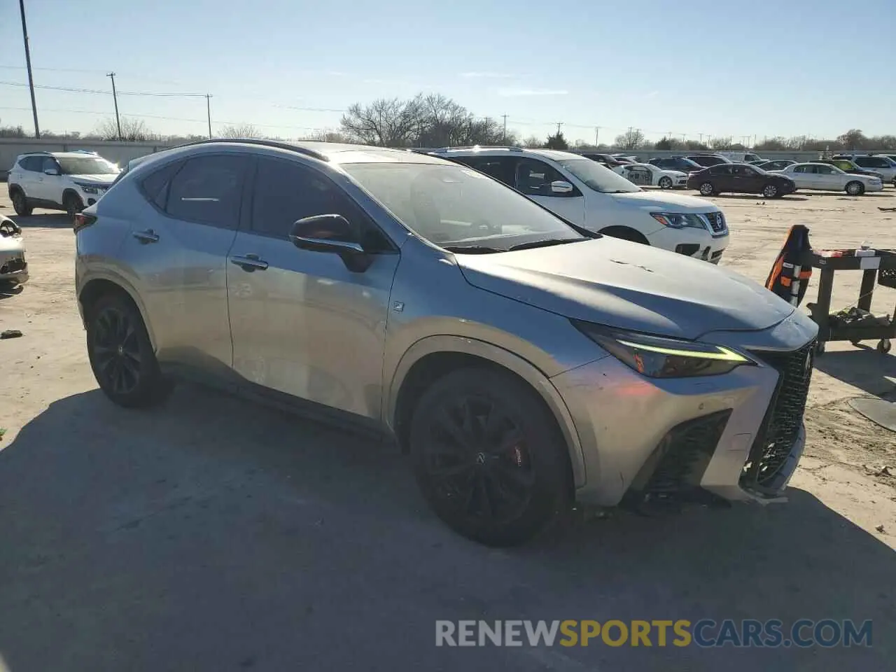 4 fotografías del automóvil dañado JTJKGCEZ7N2001197 LEXUS NX 350 2022