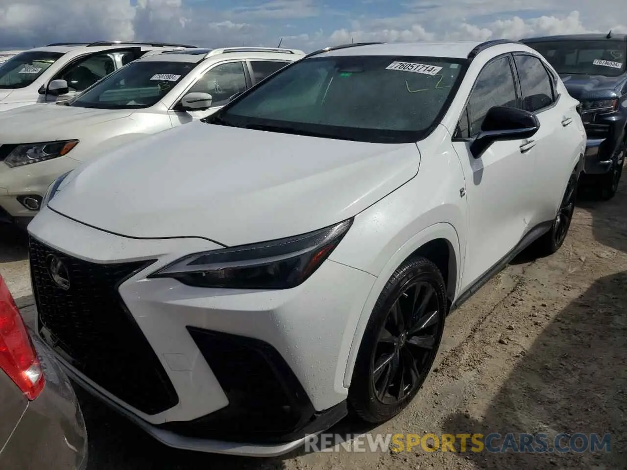 1 fotografías del automóvil dañado JTJKGCEZ7N2003287 LEXUS NX 350 2022