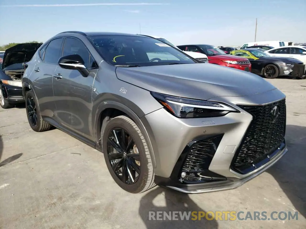 1 fotografías del automóvil dañado JTJKGCEZ9N2000830 LEXUS NX 350 2022