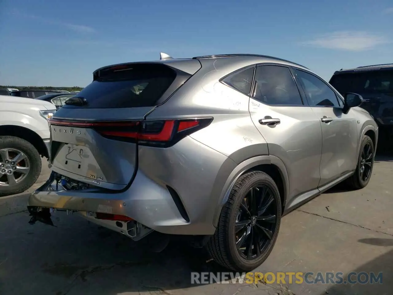4 fotografías del automóvil dañado JTJKGCEZ9N2000830 LEXUS NX 350 2022