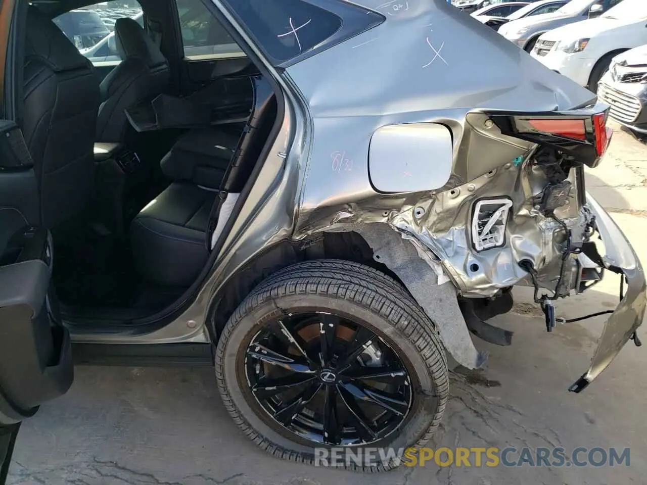 9 fotografías del automóvil dañado JTJKGCEZ9N2000830 LEXUS NX 350 2022