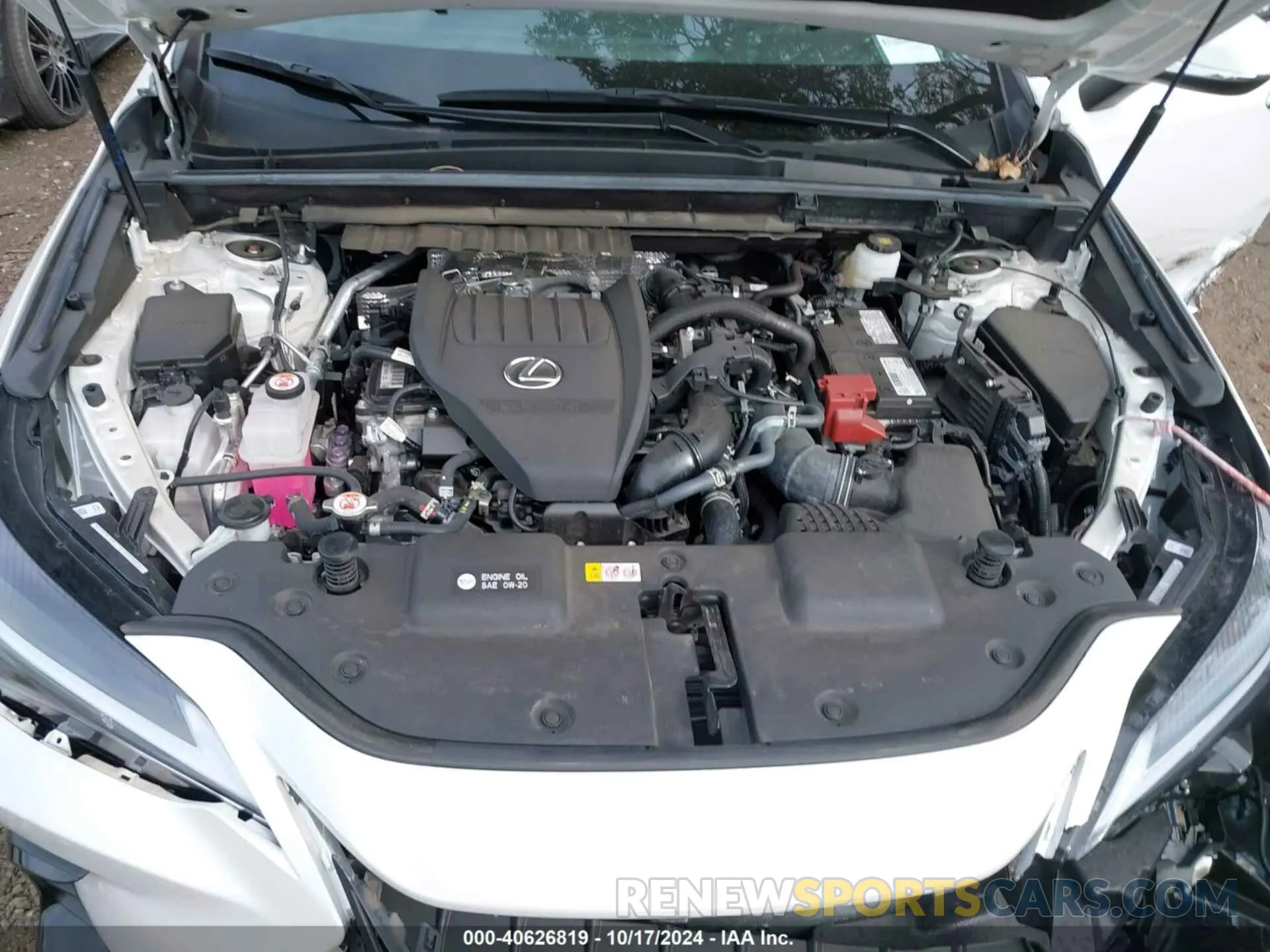 10 fotografías del automóvil dañado 2T2AGCEZ8PC021165 LEXUS NX 350 2023
