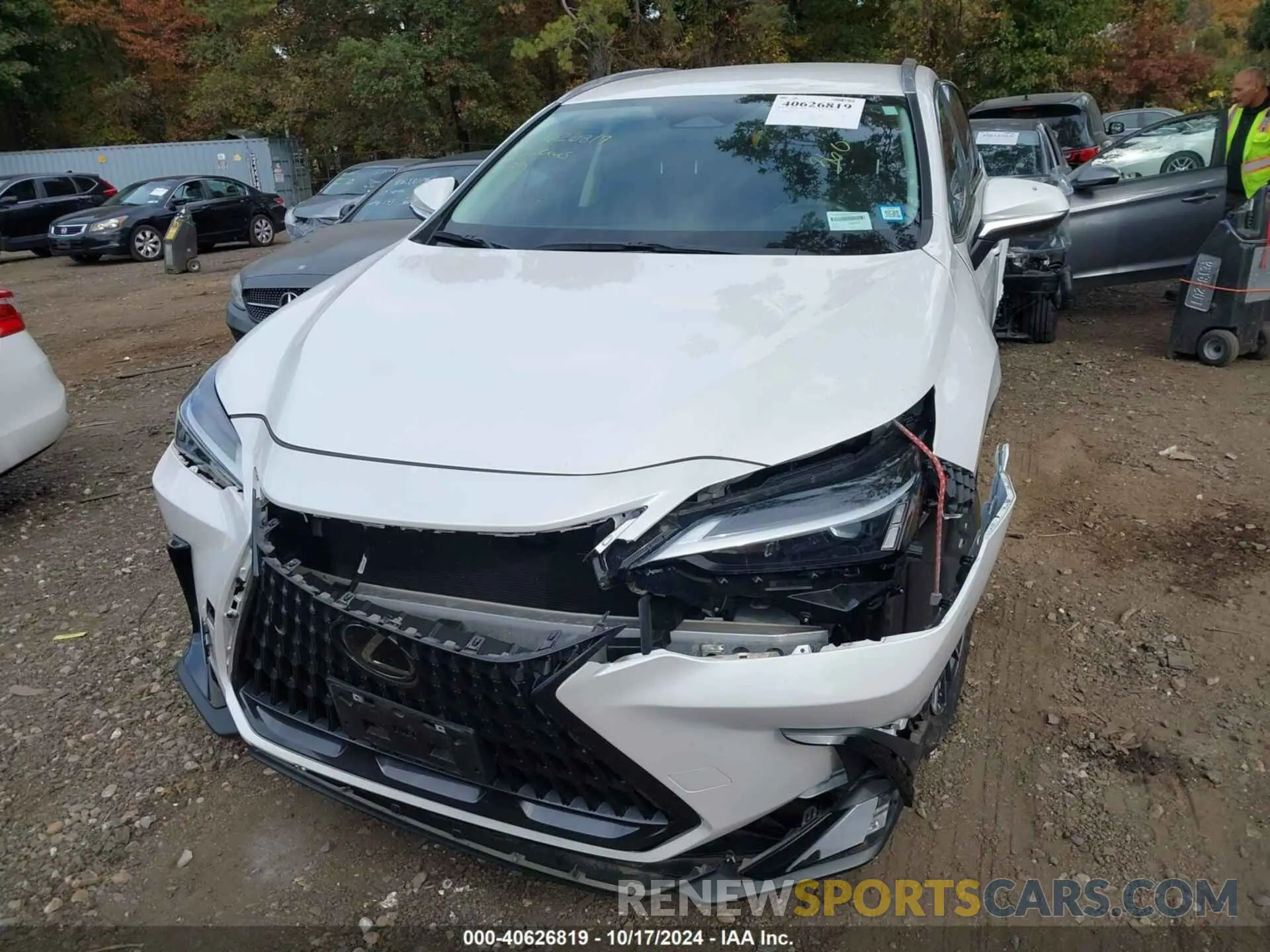 12 fotografías del automóvil dañado 2T2AGCEZ8PC021165 LEXUS NX 350 2023