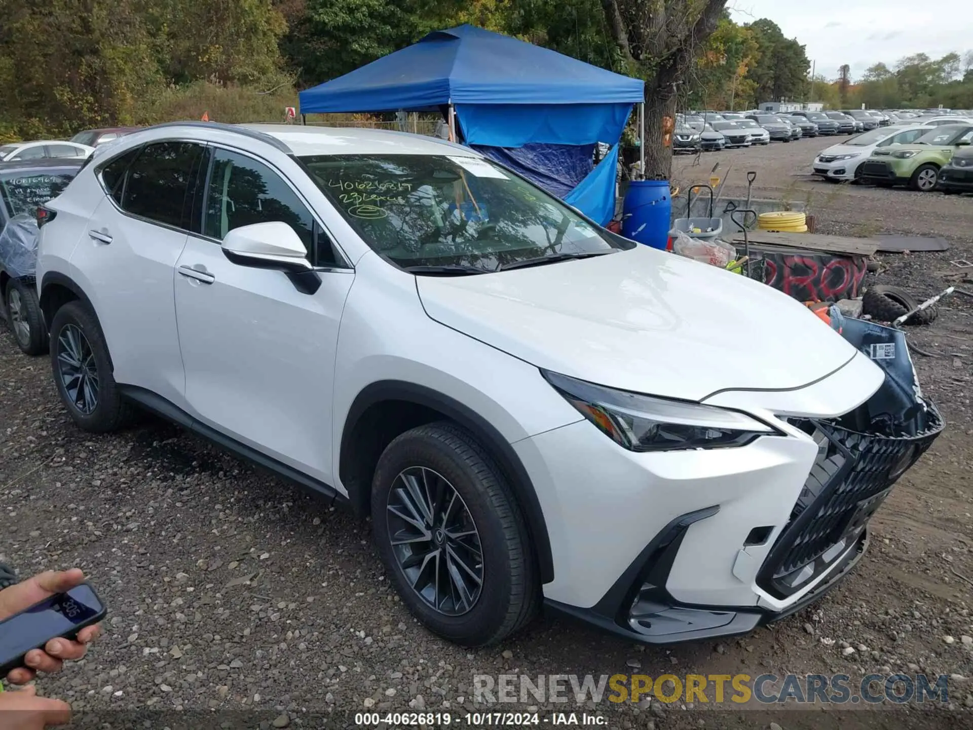 13 fotografías del automóvil dañado 2T2AGCEZ8PC021165 LEXUS NX 350 2023