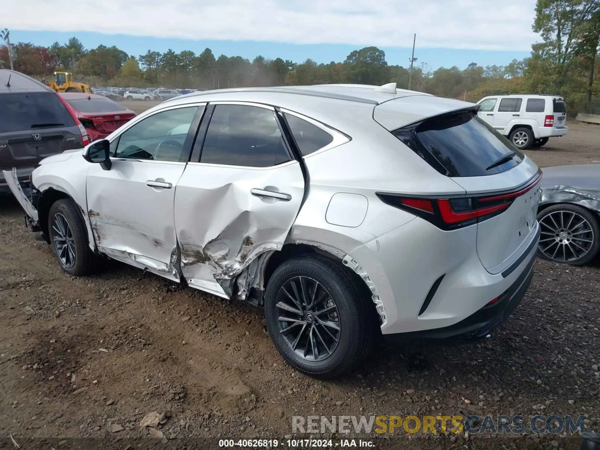 14 fotografías del automóvil dañado 2T2AGCEZ8PC021165 LEXUS NX 350 2023