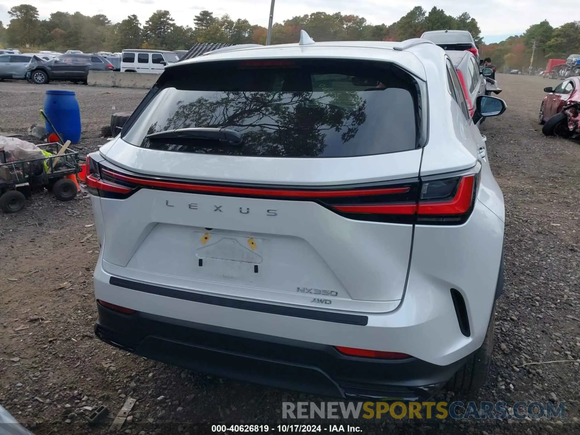 16 fotografías del automóvil dañado 2T2AGCEZ8PC021165 LEXUS NX 350 2023