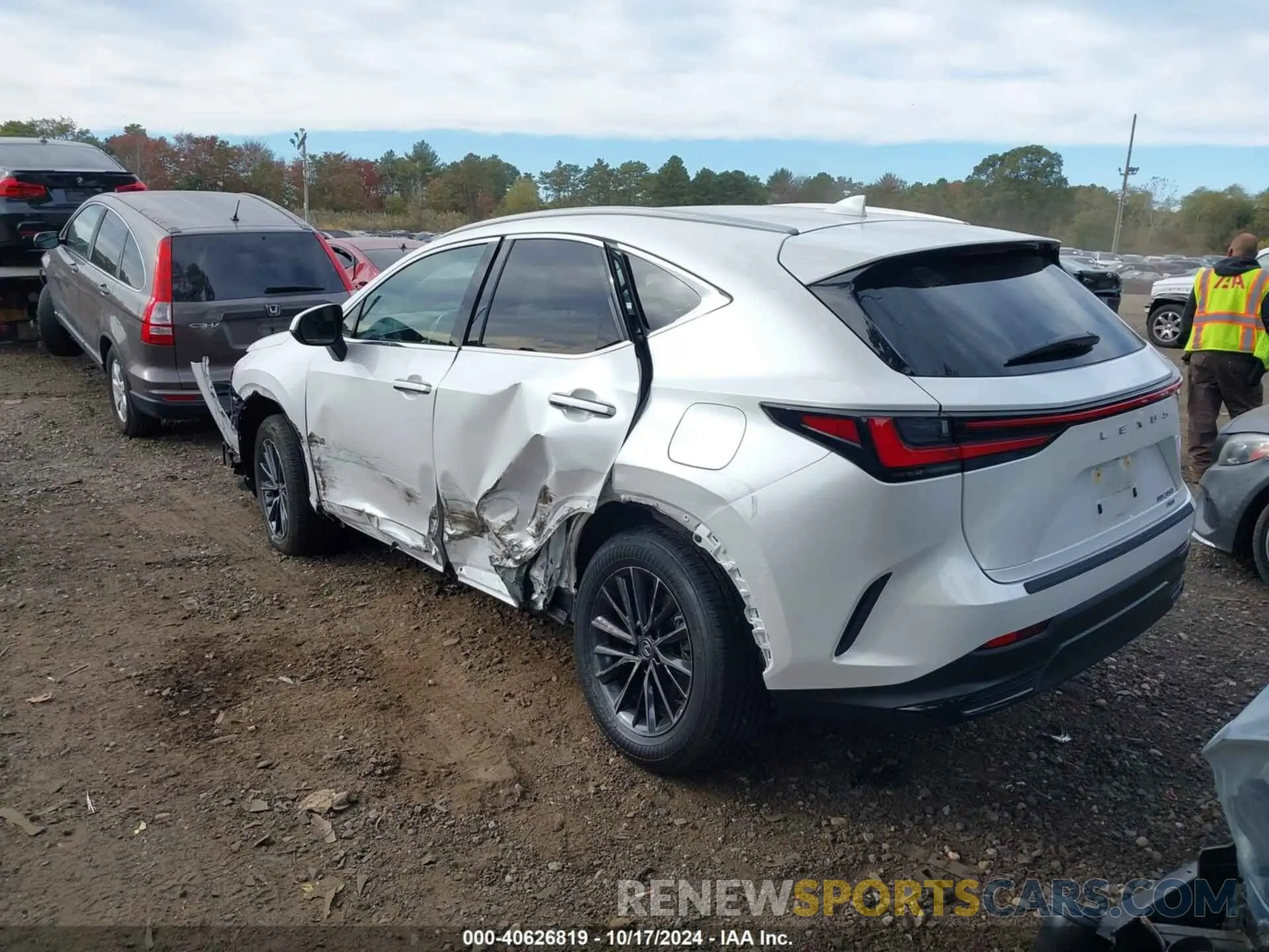 3 fotografías del automóvil dañado 2T2AGCEZ8PC021165 LEXUS NX 350 2023