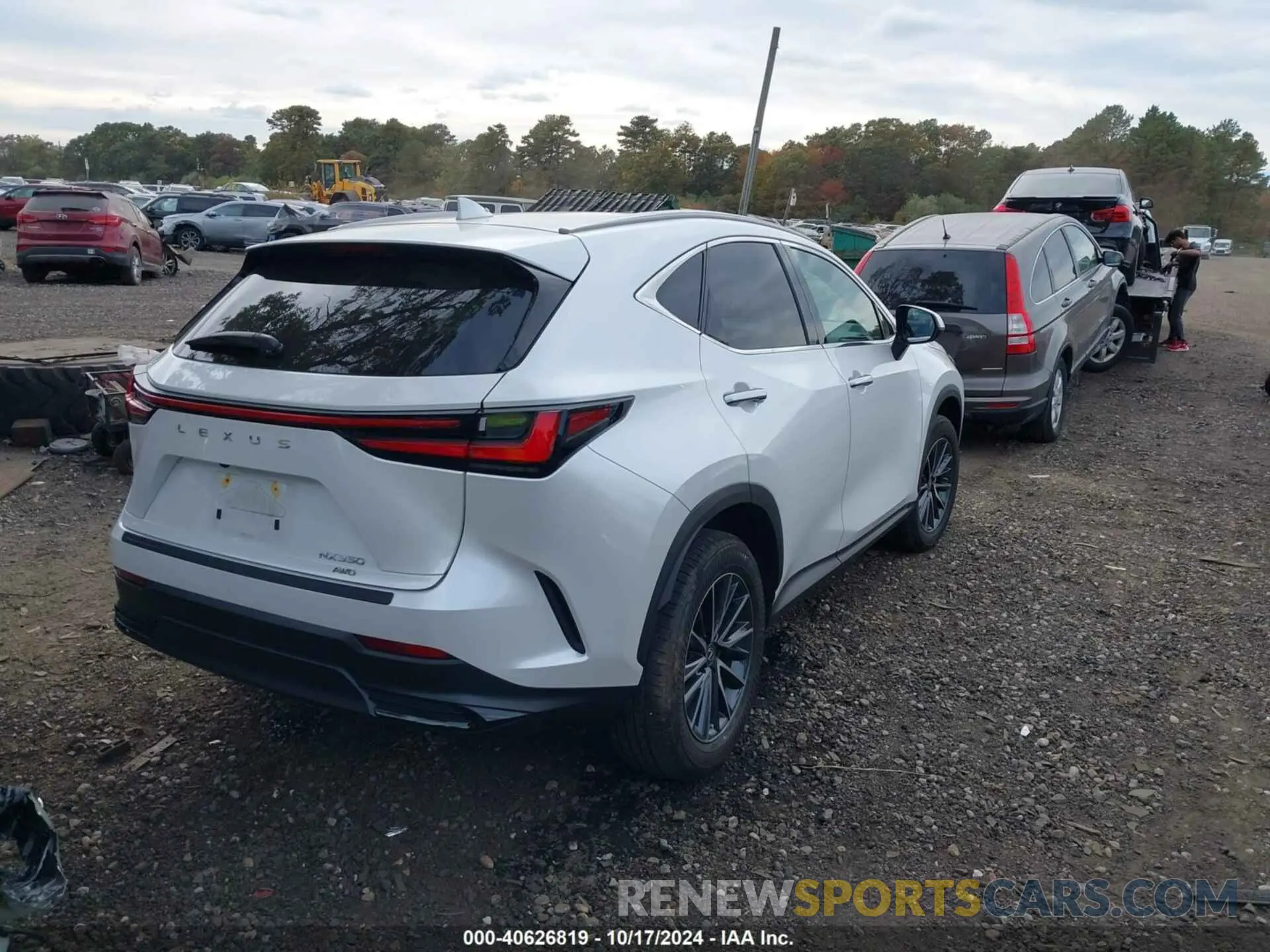 4 fotografías del automóvil dañado 2T2AGCEZ8PC021165 LEXUS NX 350 2023