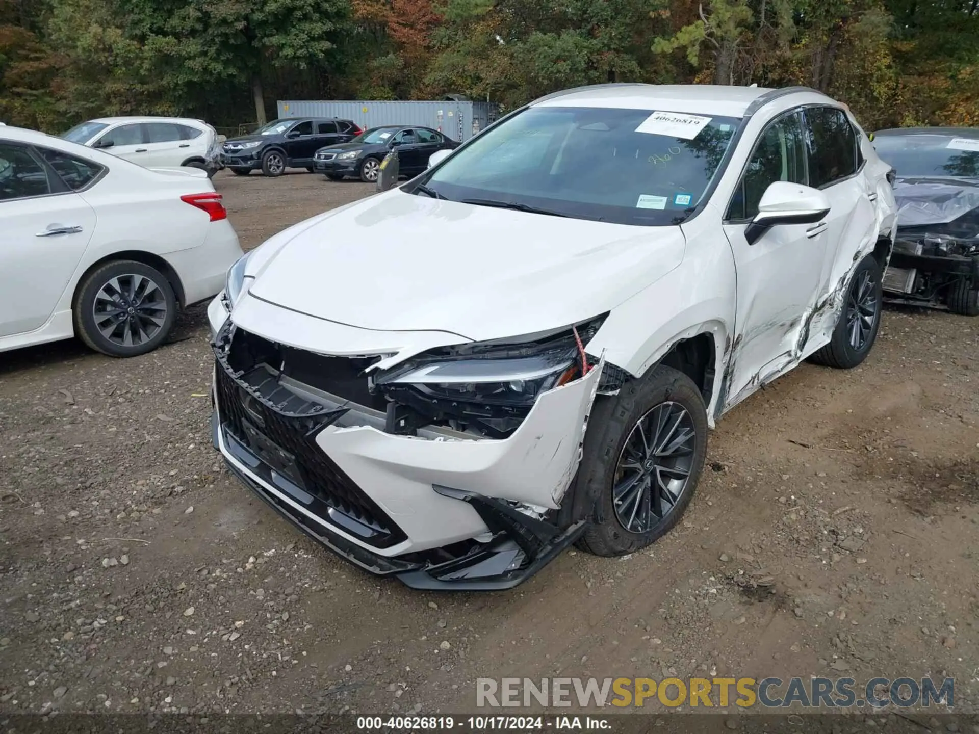 6 fotografías del automóvil dañado 2T2AGCEZ8PC021165 LEXUS NX 350 2023