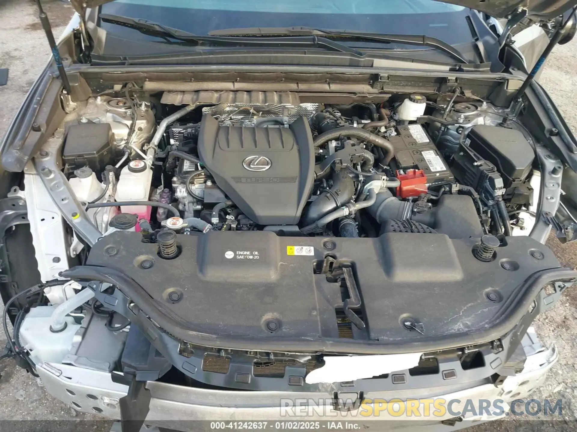 10 fotografías del automóvil dañado 2T2GGCEZ0PC026760 LEXUS NX 350 2023