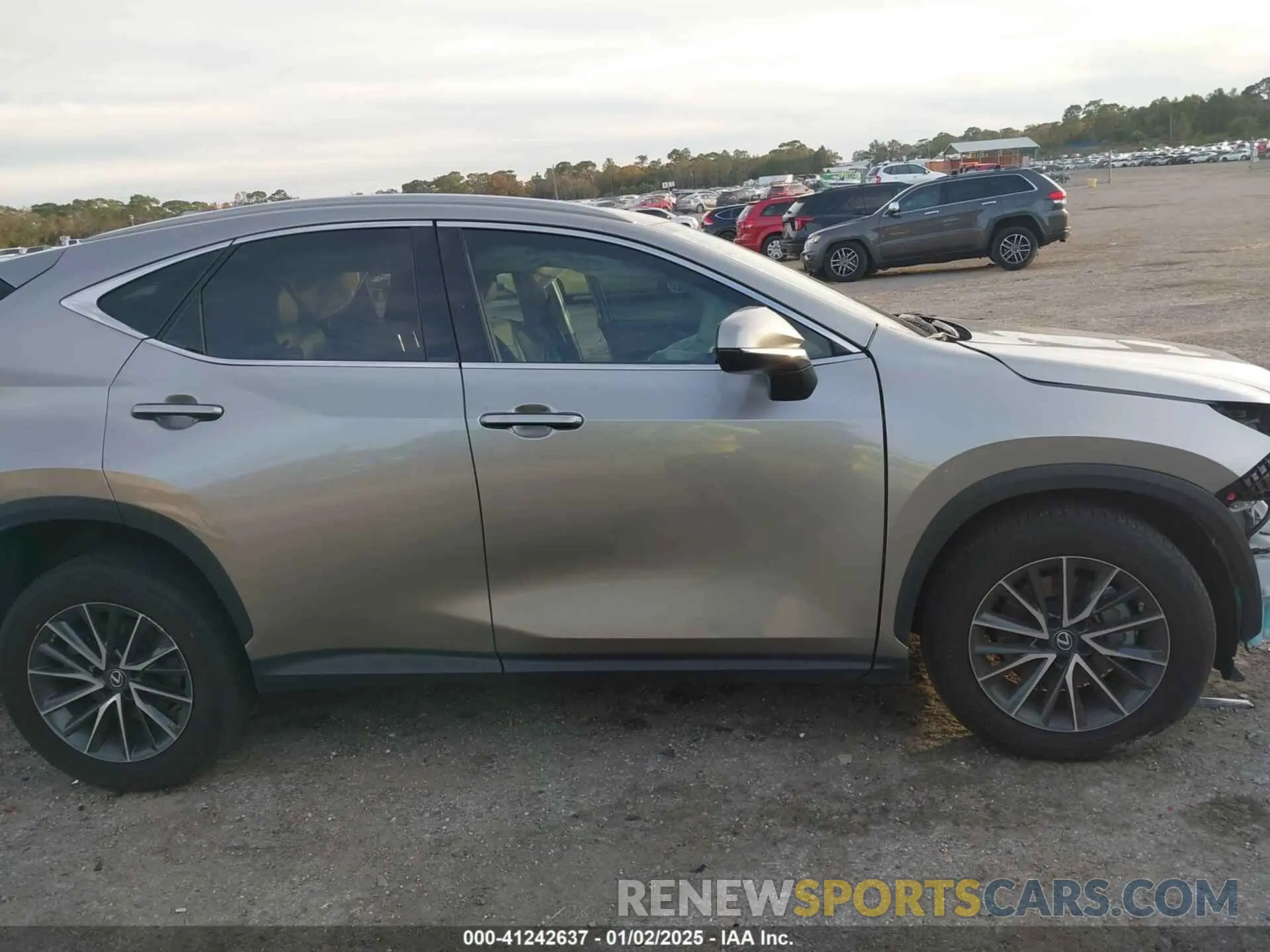 12 fotografías del automóvil dañado 2T2GGCEZ0PC026760 LEXUS NX 350 2023