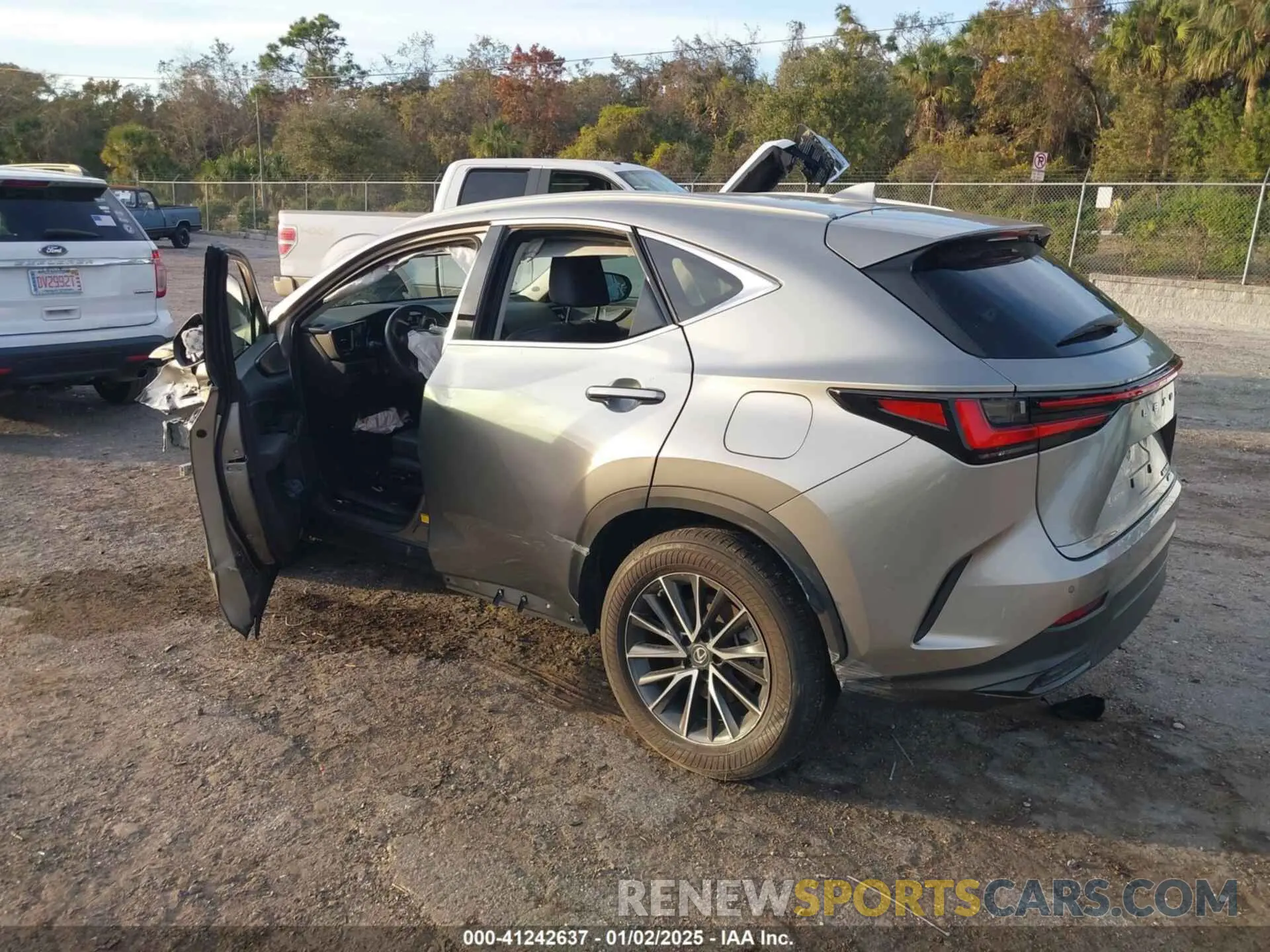 3 fotografías del automóvil dañado 2T2GGCEZ0PC026760 LEXUS NX 350 2023