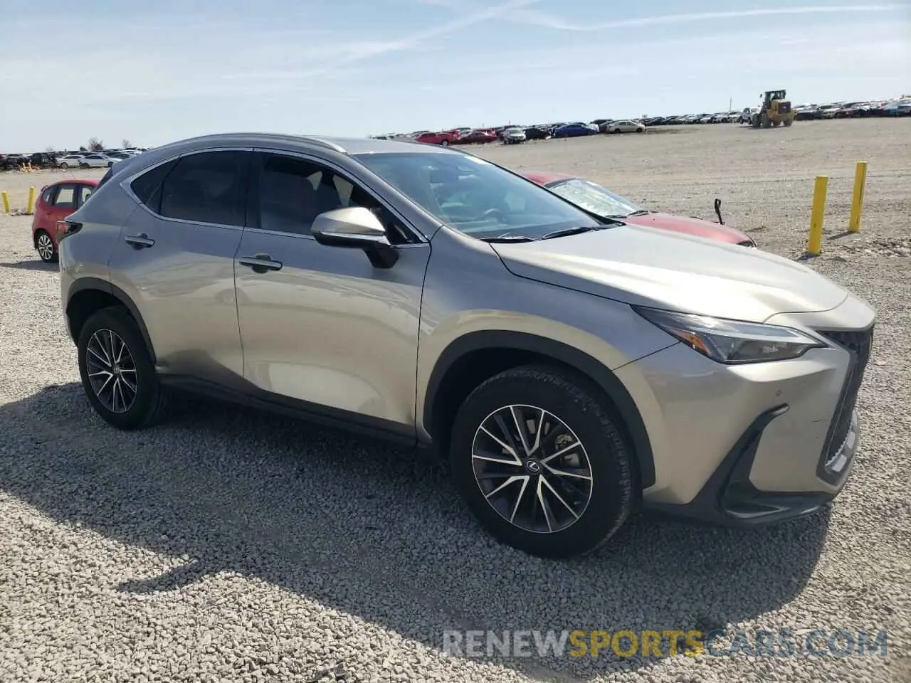4 fotografías del automóvil dañado 2T2GGCEZ3PC017857 LEXUS NX 350 2023