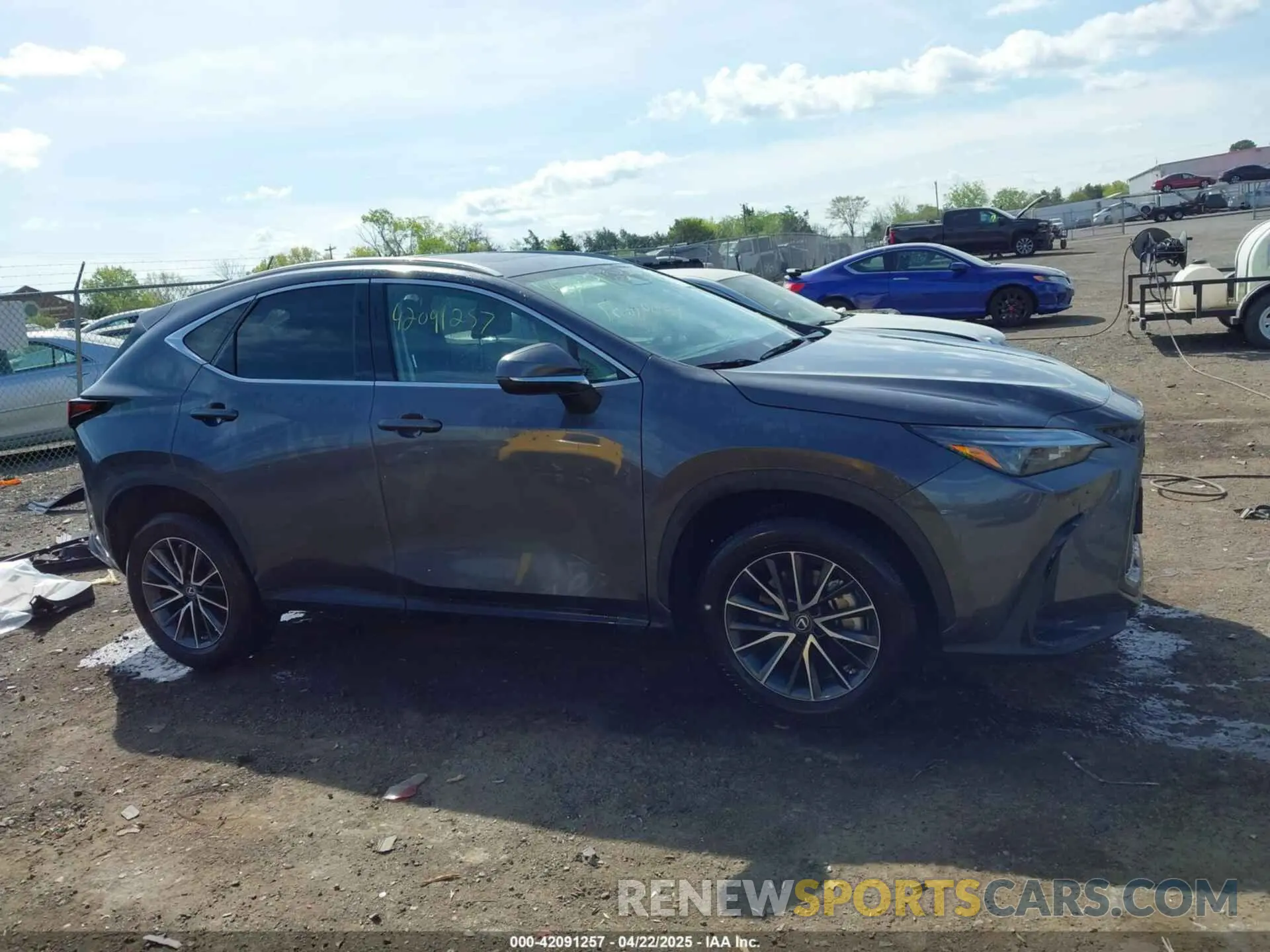 14 fotografías del automóvil dañado 2T2GGCEZ3PC023075 LEXUS NX 350 2023