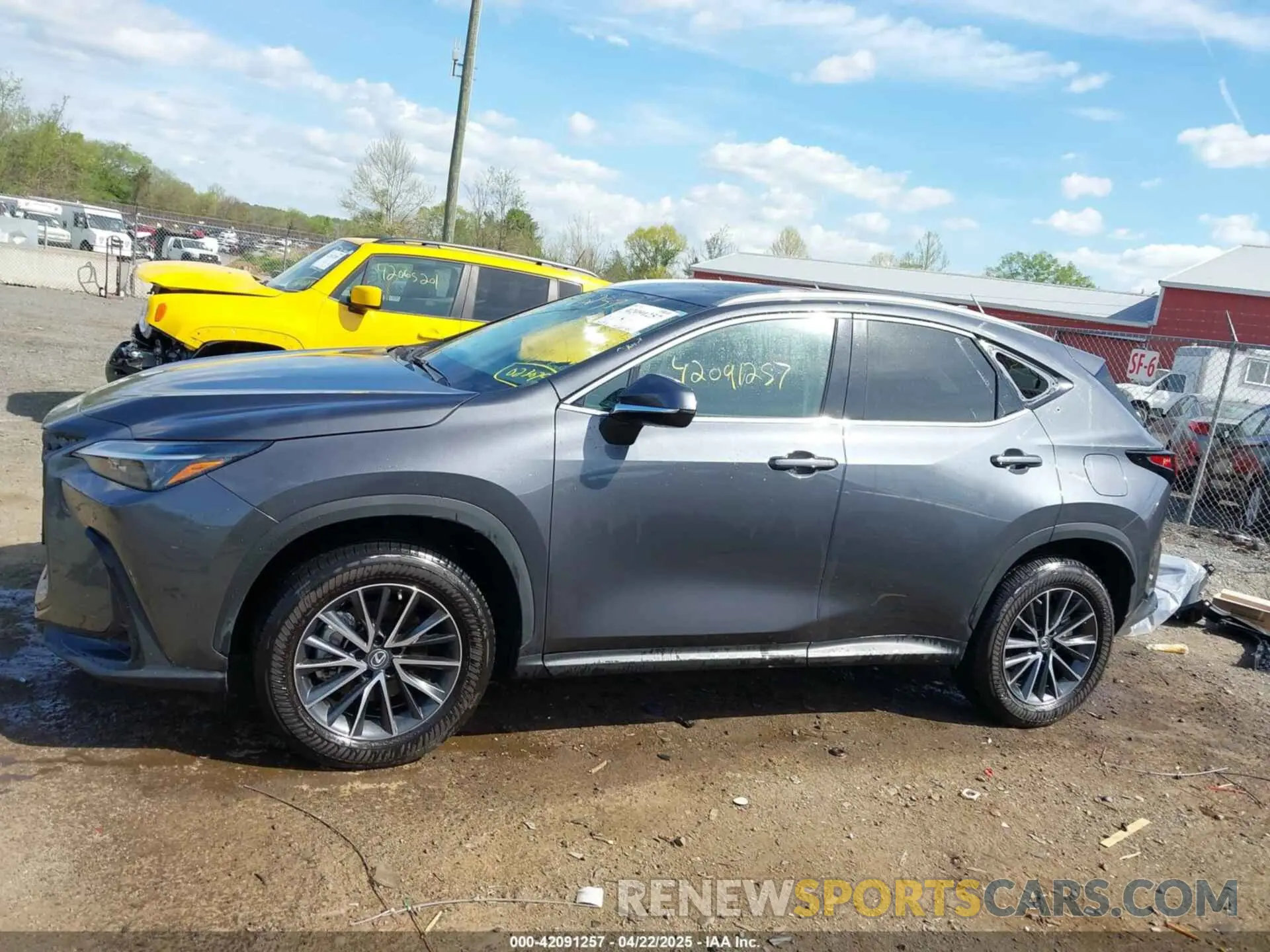 15 fotografías del automóvil dañado 2T2GGCEZ3PC023075 LEXUS NX 350 2023