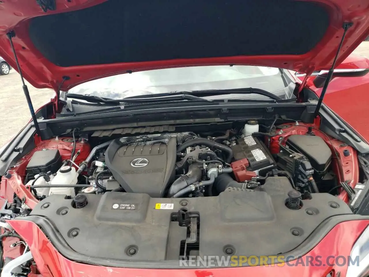 13 fotografías del automóvil dañado 2T2GGCEZ3PC029040 LEXUS NX 350 2023