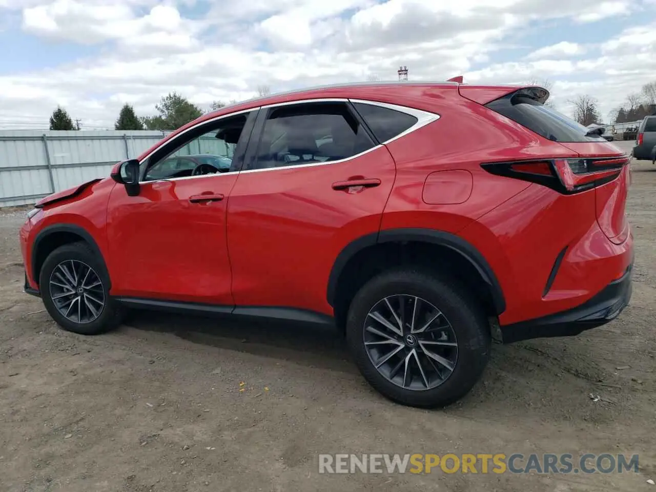 2 fotografías del automóvil dañado 2T2GGCEZ3PC029040 LEXUS NX 350 2023