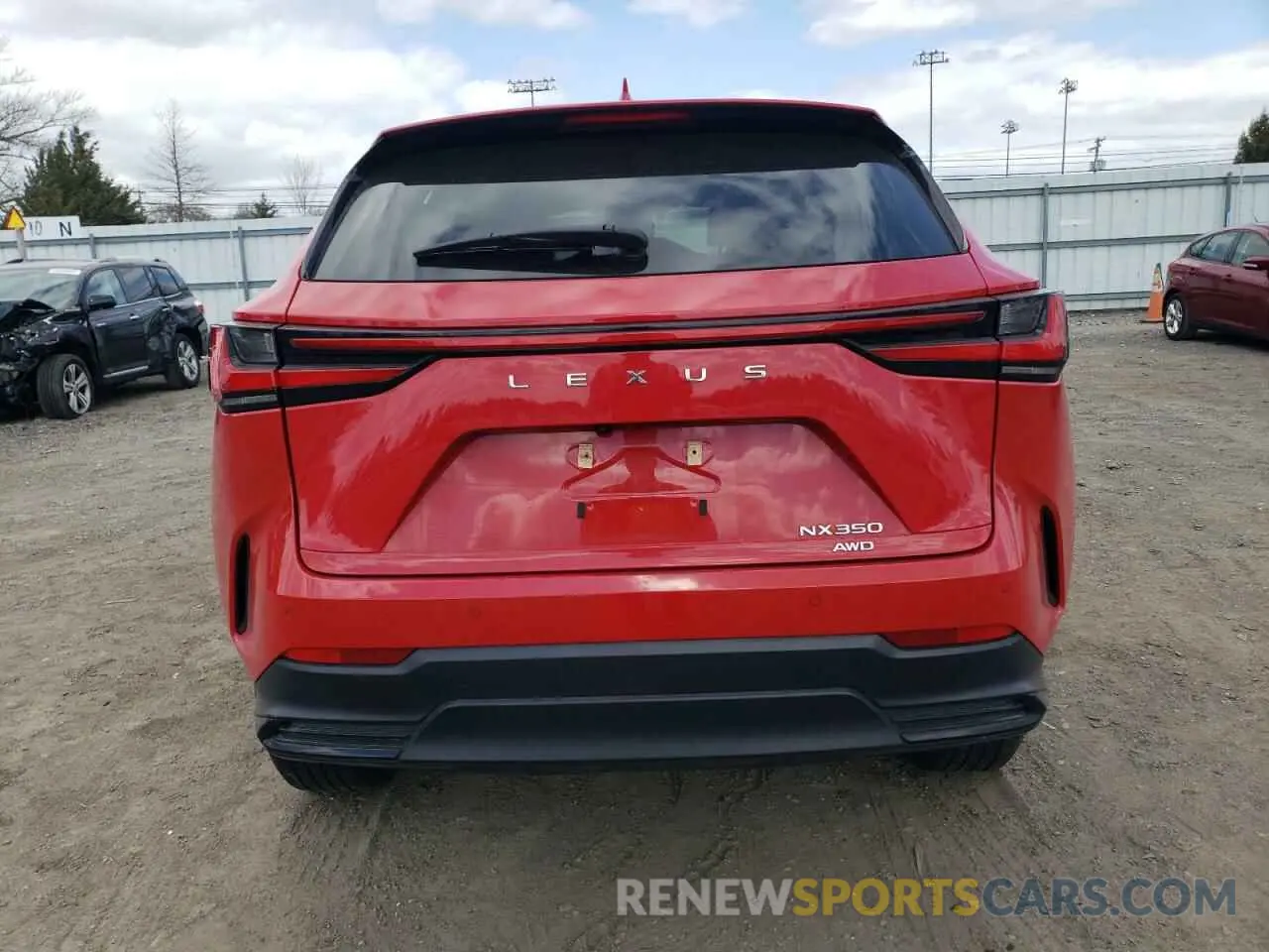 6 fotografías del automóvil dañado 2T2GGCEZ3PC029040 LEXUS NX 350 2023