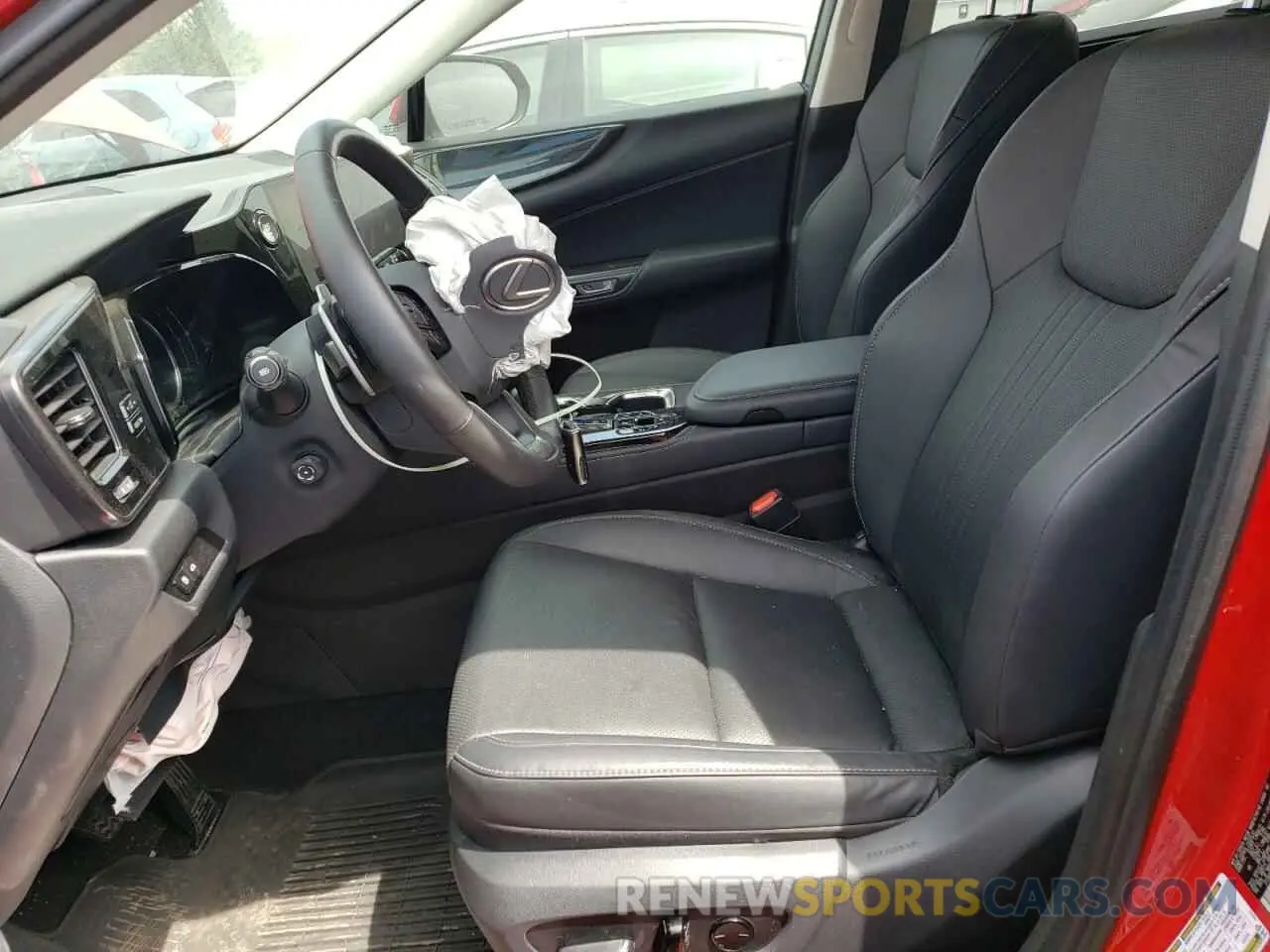 7 fotografías del automóvil dañado 2T2GGCEZ3PC029040 LEXUS NX 350 2023