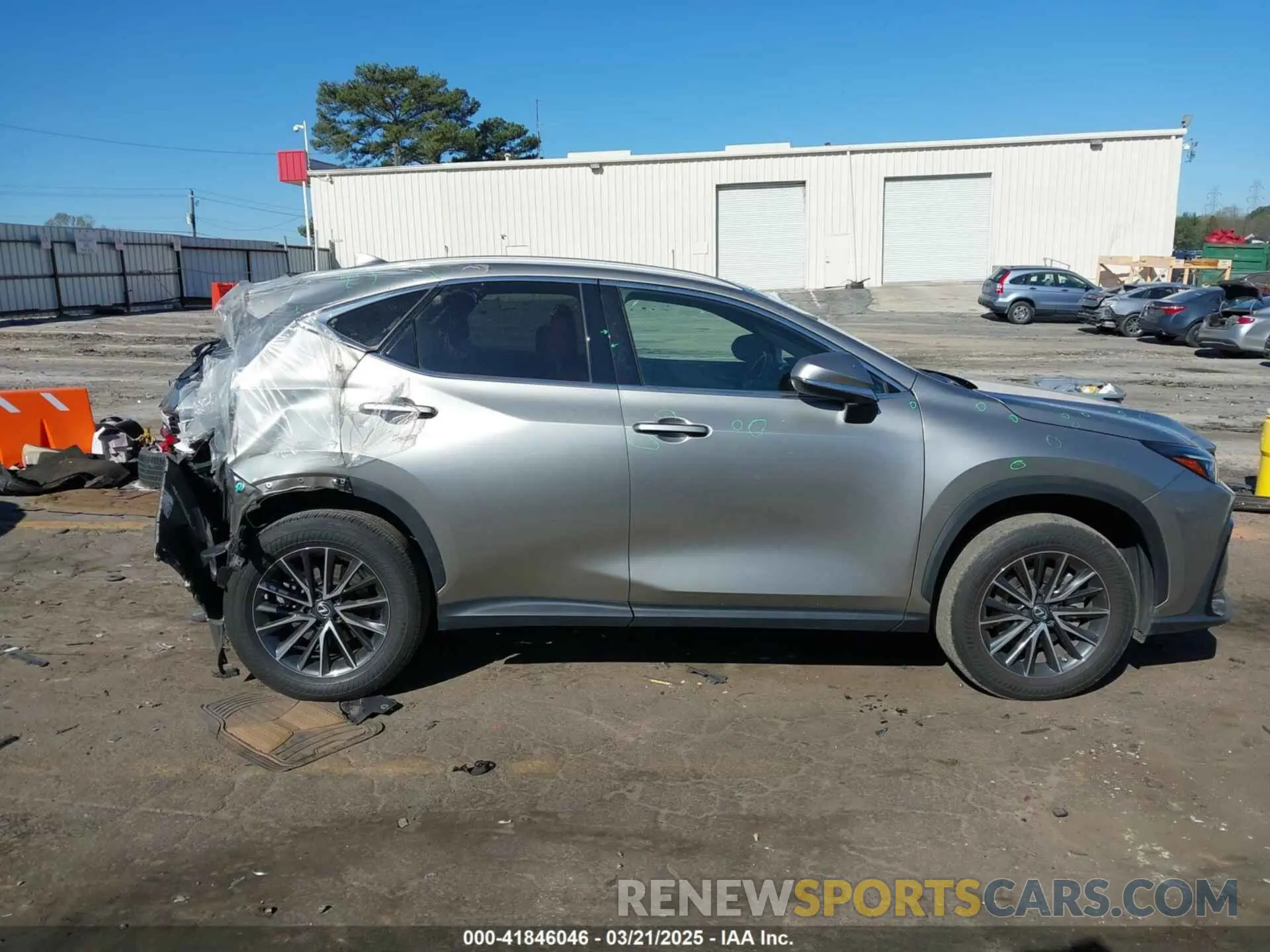 13 fotografías del automóvil dañado 2T2GGCEZ4PC020394 LEXUS NX 350 2023