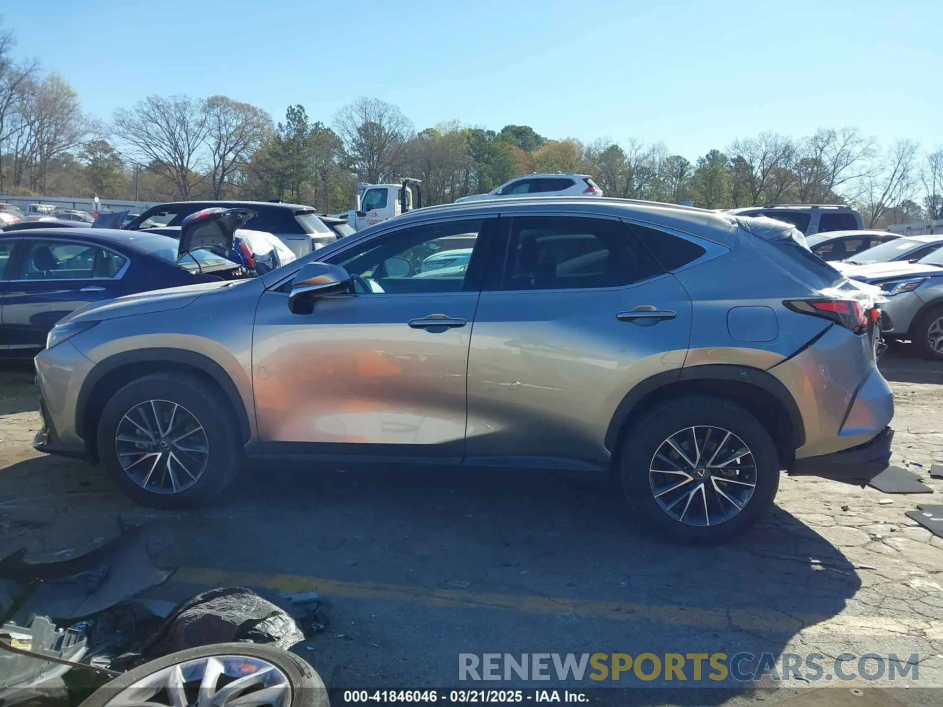 14 fotografías del automóvil dañado 2T2GGCEZ4PC020394 LEXUS NX 350 2023