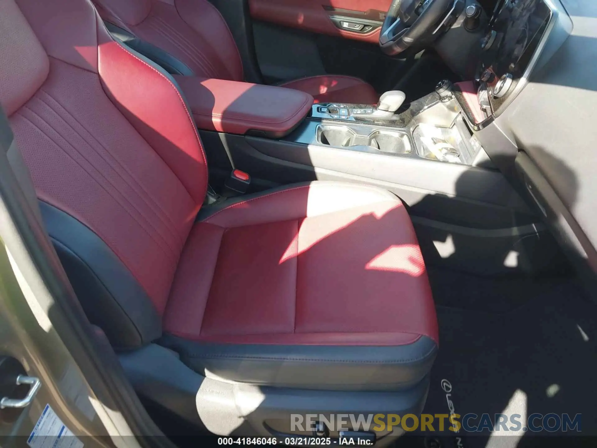 5 fotografías del automóvil dañado 2T2GGCEZ4PC020394 LEXUS NX 350 2023