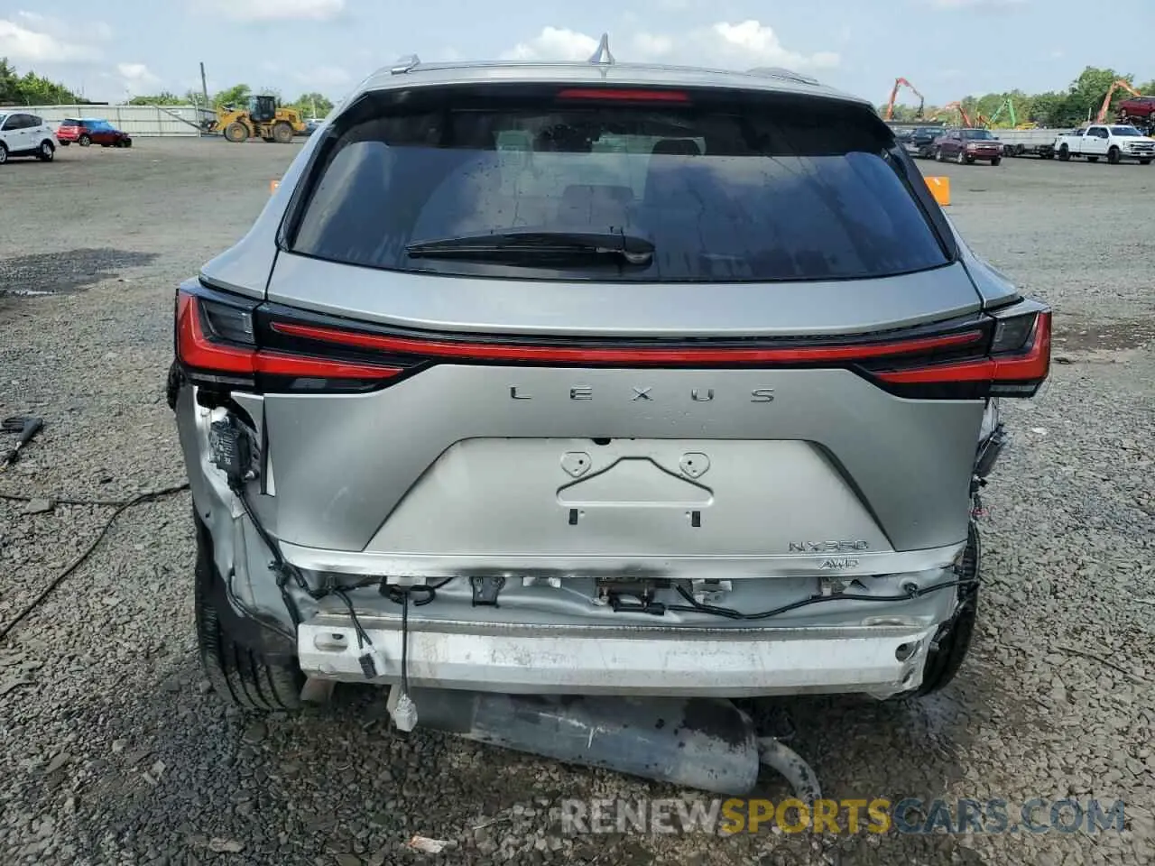 6 fotografías del automóvil dañado 2T2GGCEZ4PC023537 LEXUS NX 350 2023