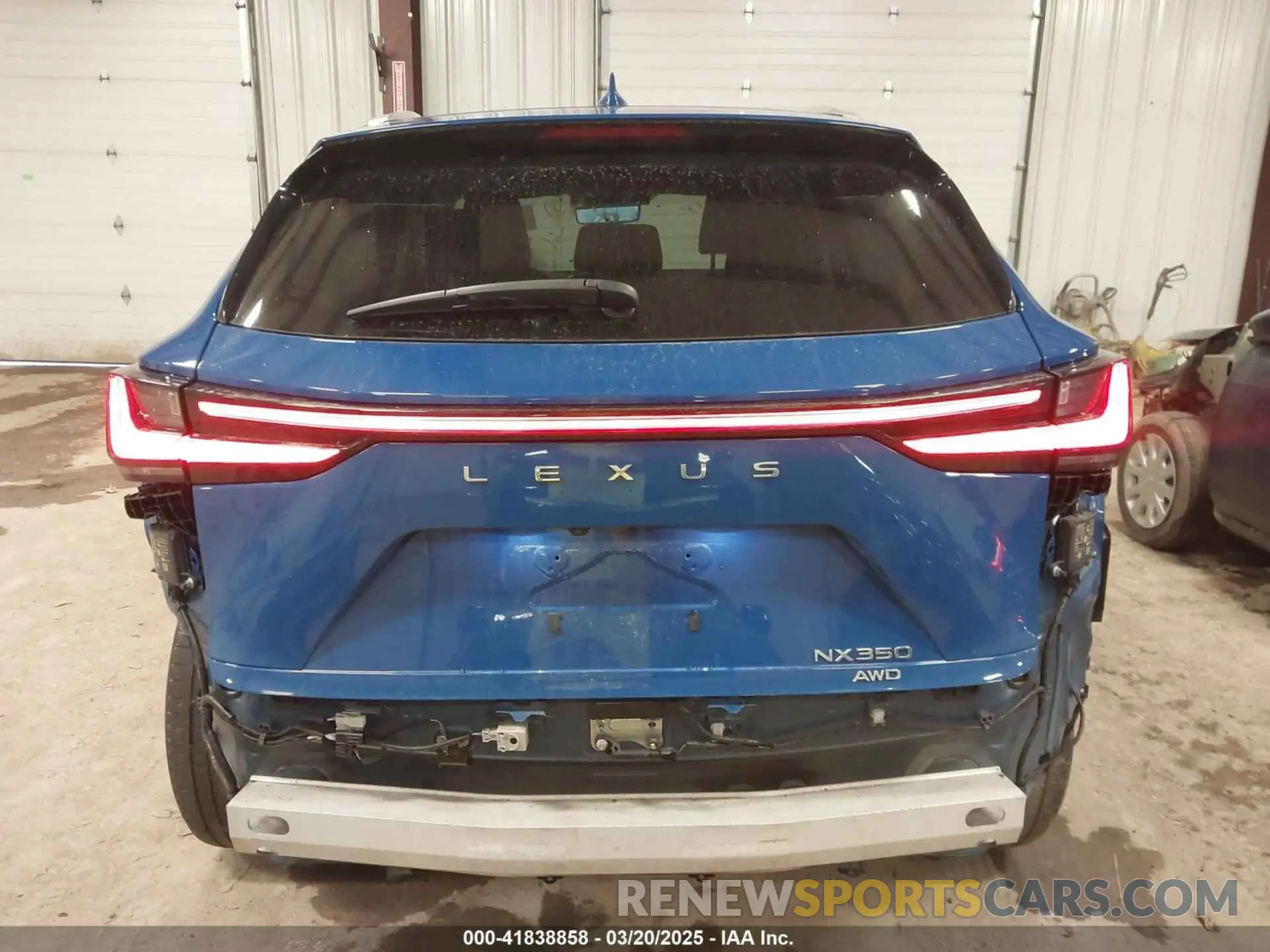 12 fotografías del automóvil dañado 2T2GGCEZ4PC025613 LEXUS NX 350 2023