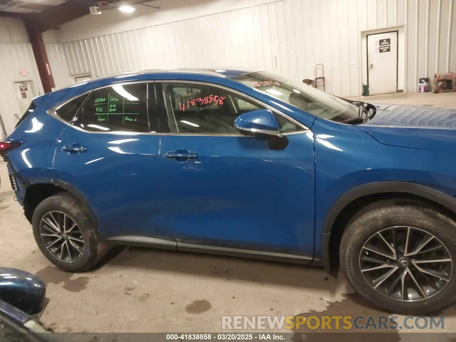 14 fotografías del automóvil dañado 2T2GGCEZ4PC025613 LEXUS NX 350 2023