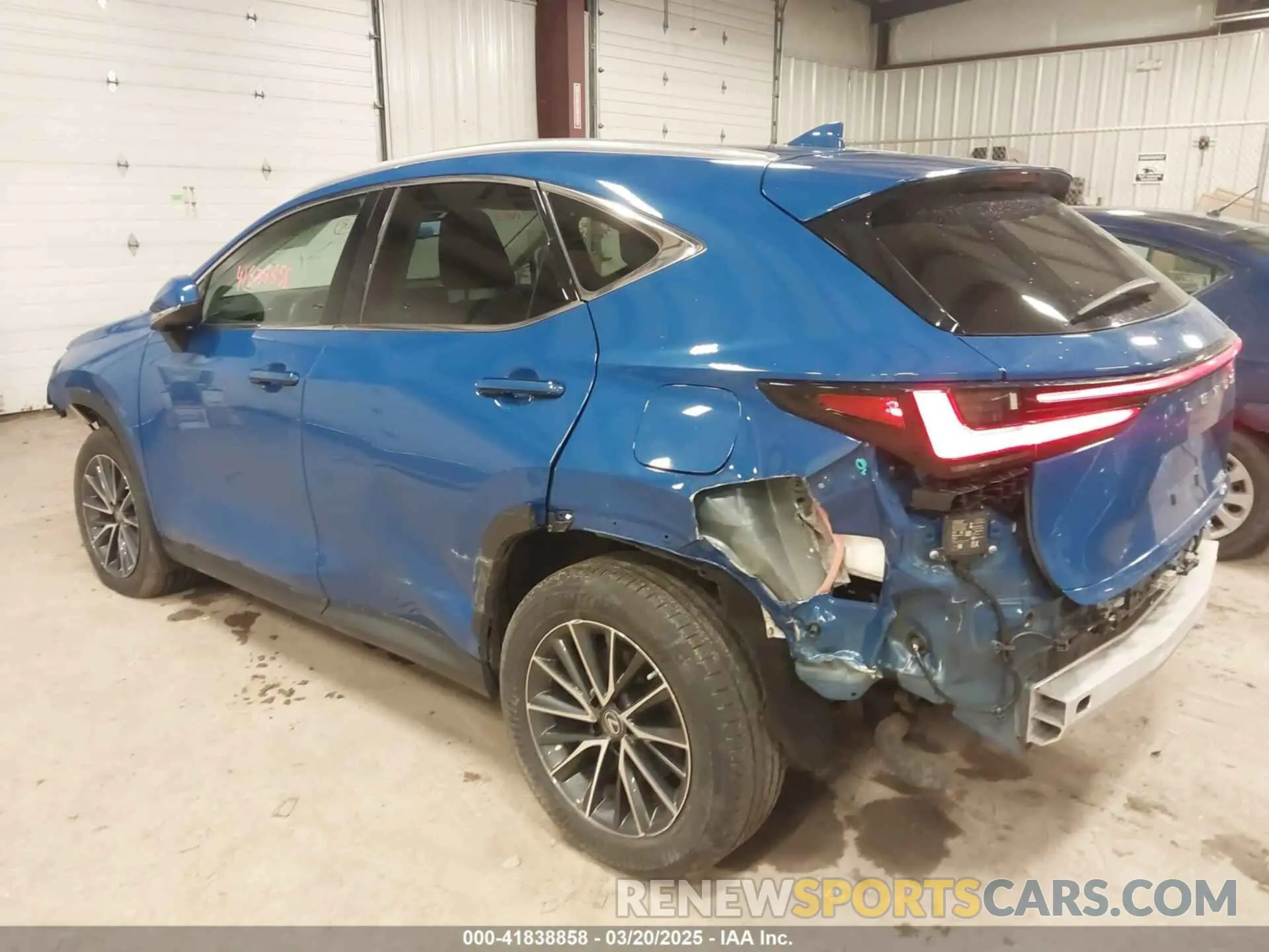 3 fotografías del automóvil dañado 2T2GGCEZ4PC025613 LEXUS NX 350 2023