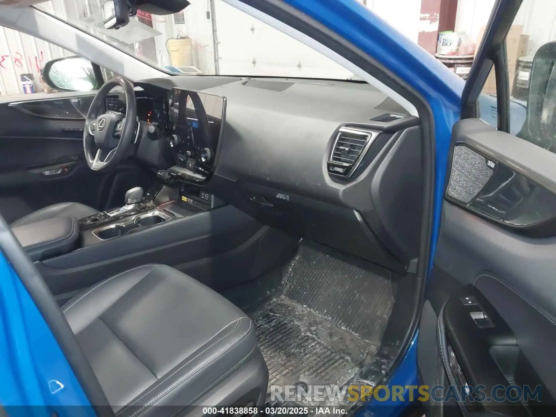 5 fotografías del automóvil dañado 2T2GGCEZ4PC025613 LEXUS NX 350 2023