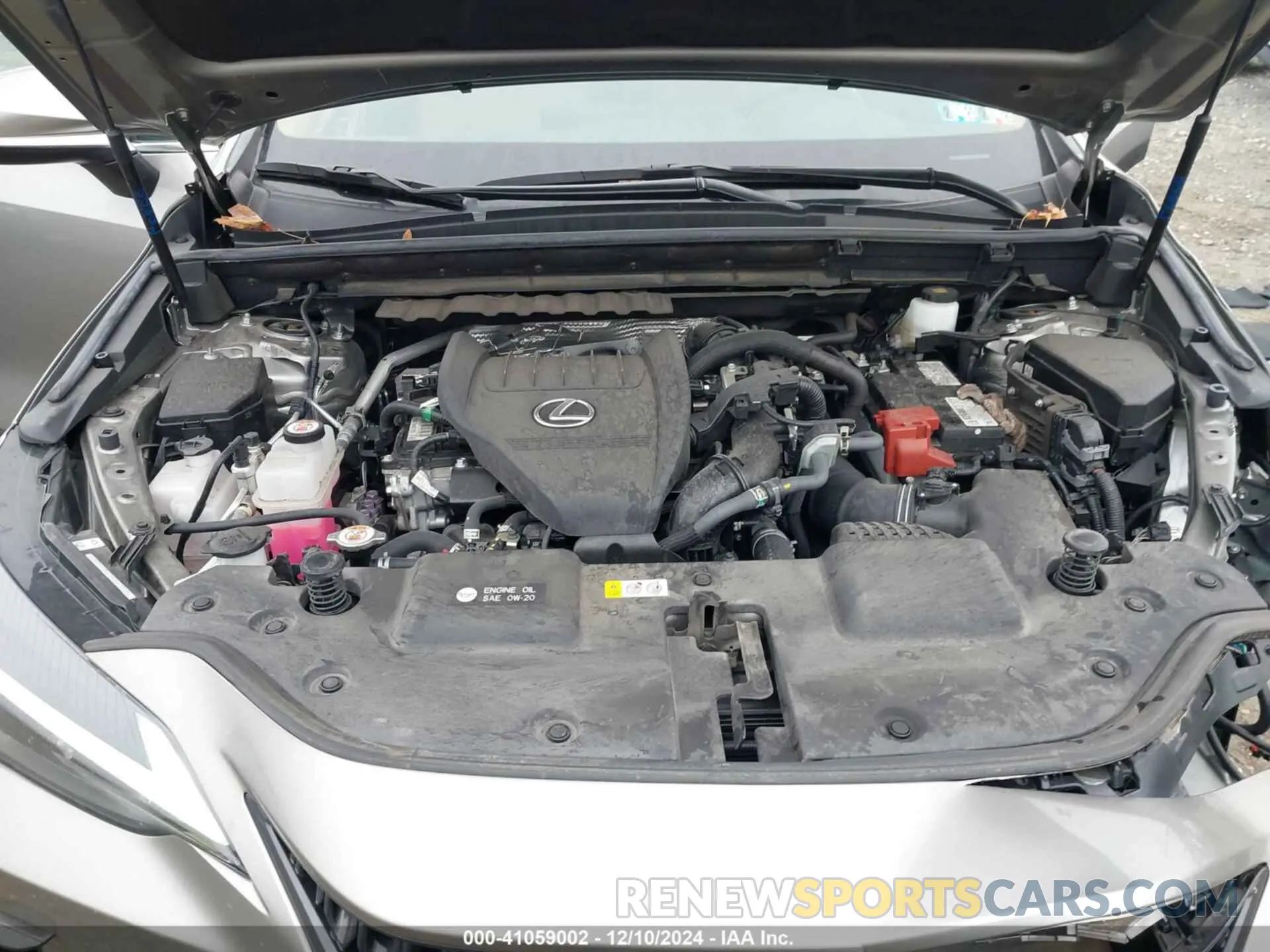 10 fotografías del automóvil dañado 2T2GGCEZ6PC017206 LEXUS NX 350 2023