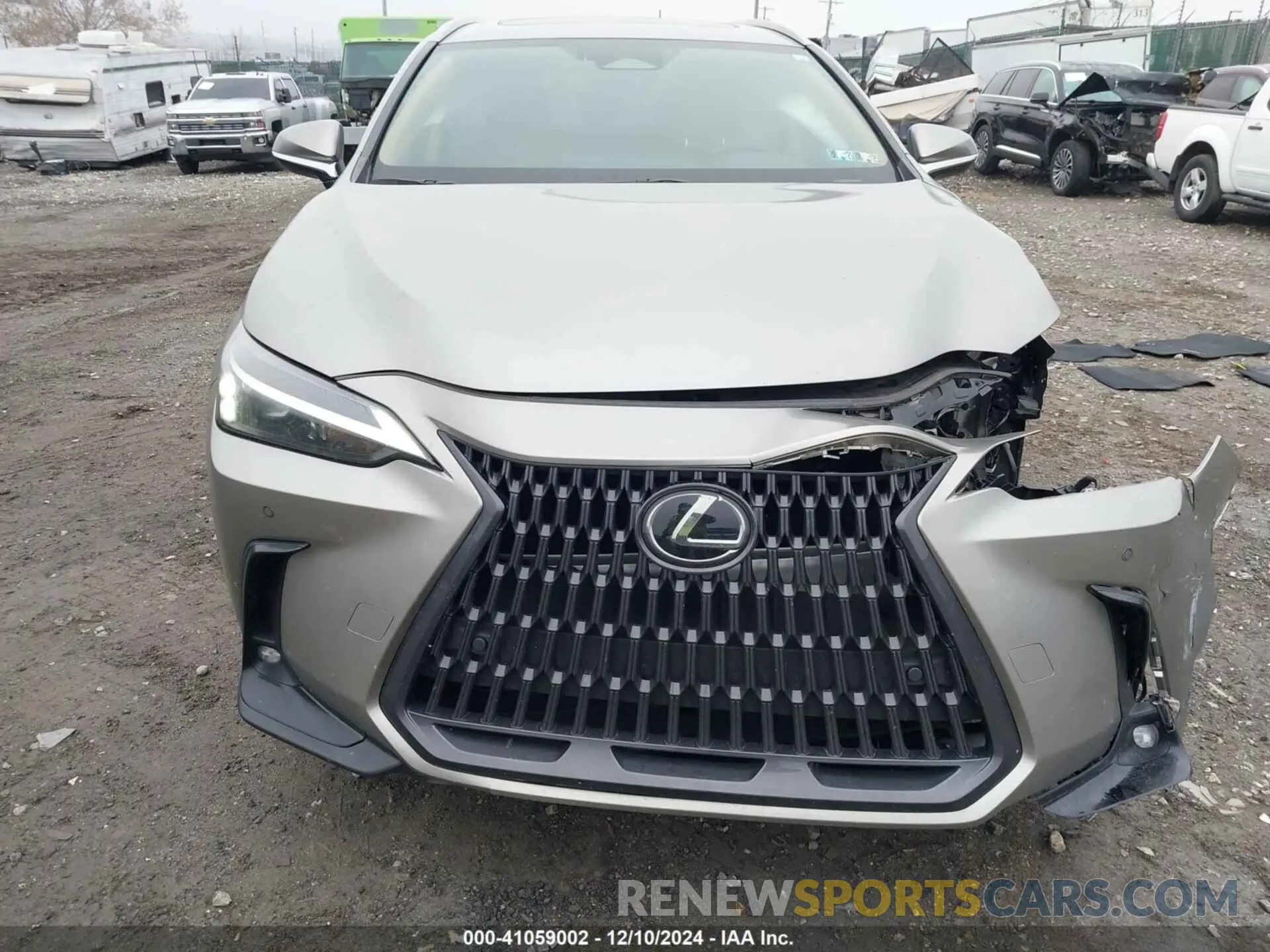 12 fotografías del automóvil dañado 2T2GGCEZ6PC017206 LEXUS NX 350 2023