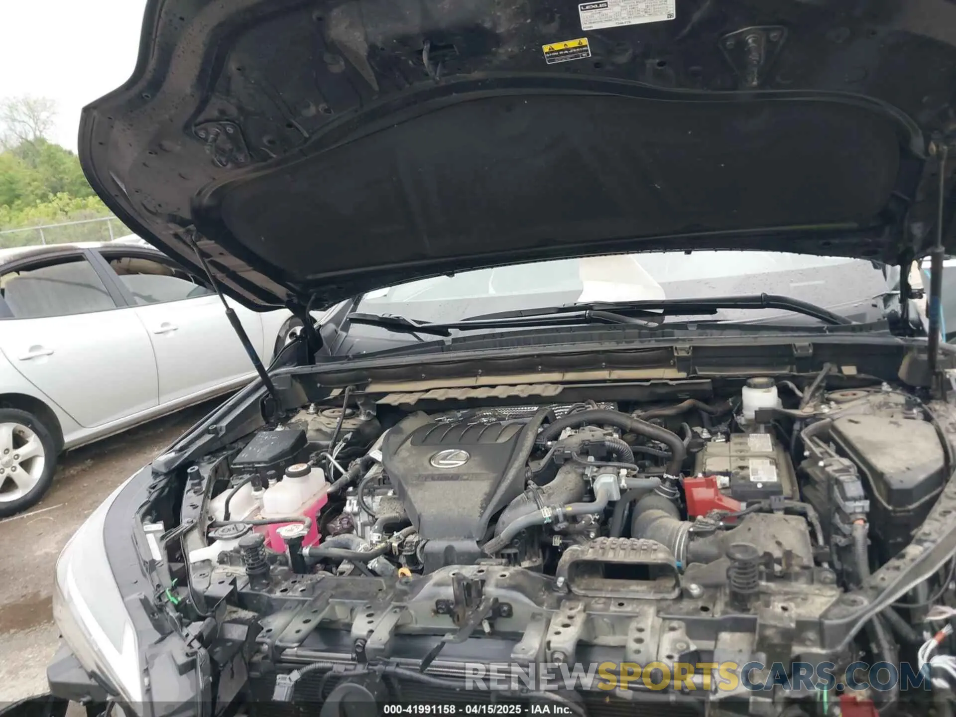 10 fotografías del automóvil dañado 2T2GGCEZ6PC026648 LEXUS NX 350 2023