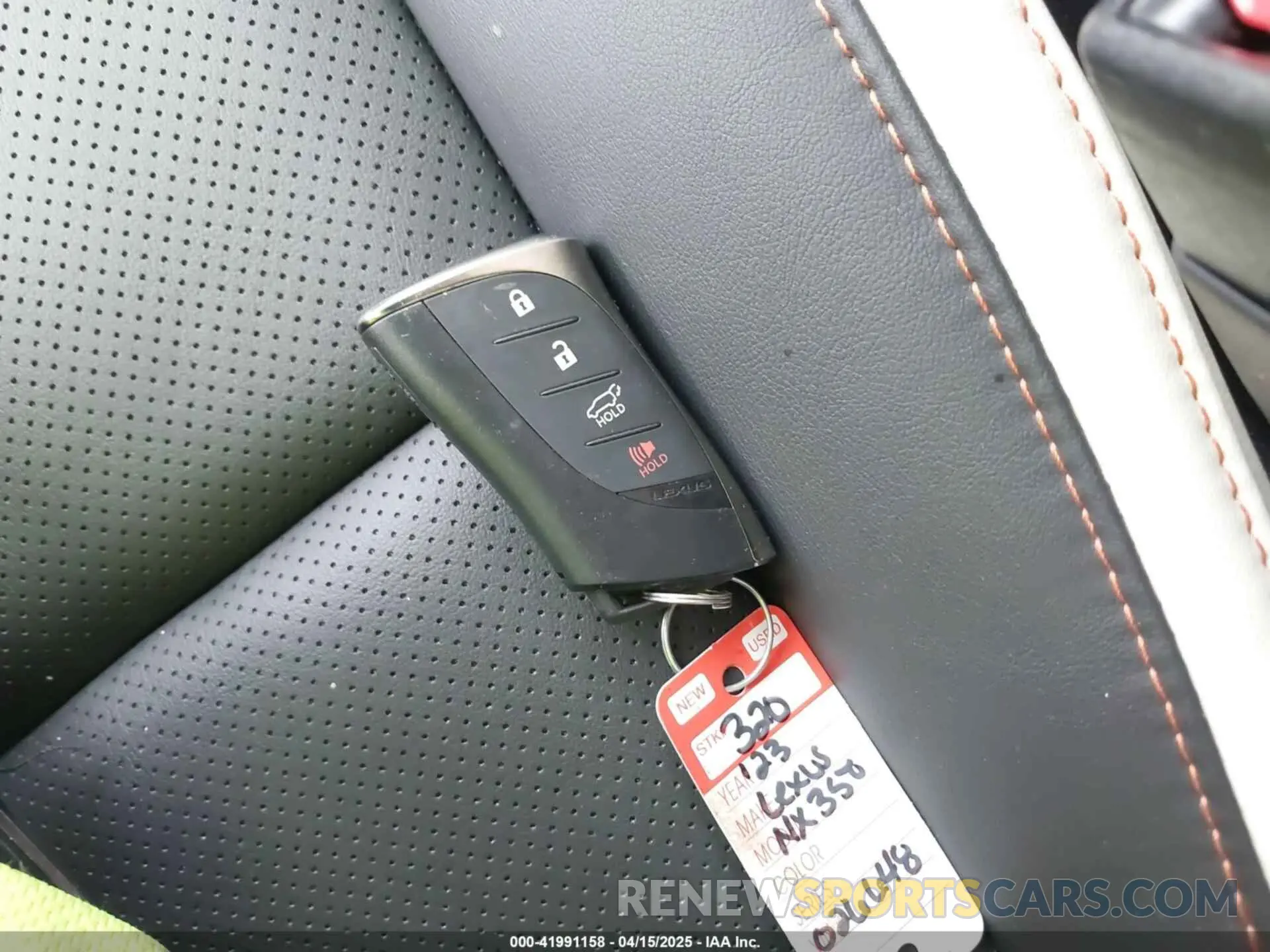 11 fotografías del automóvil dañado 2T2GGCEZ6PC026648 LEXUS NX 350 2023
