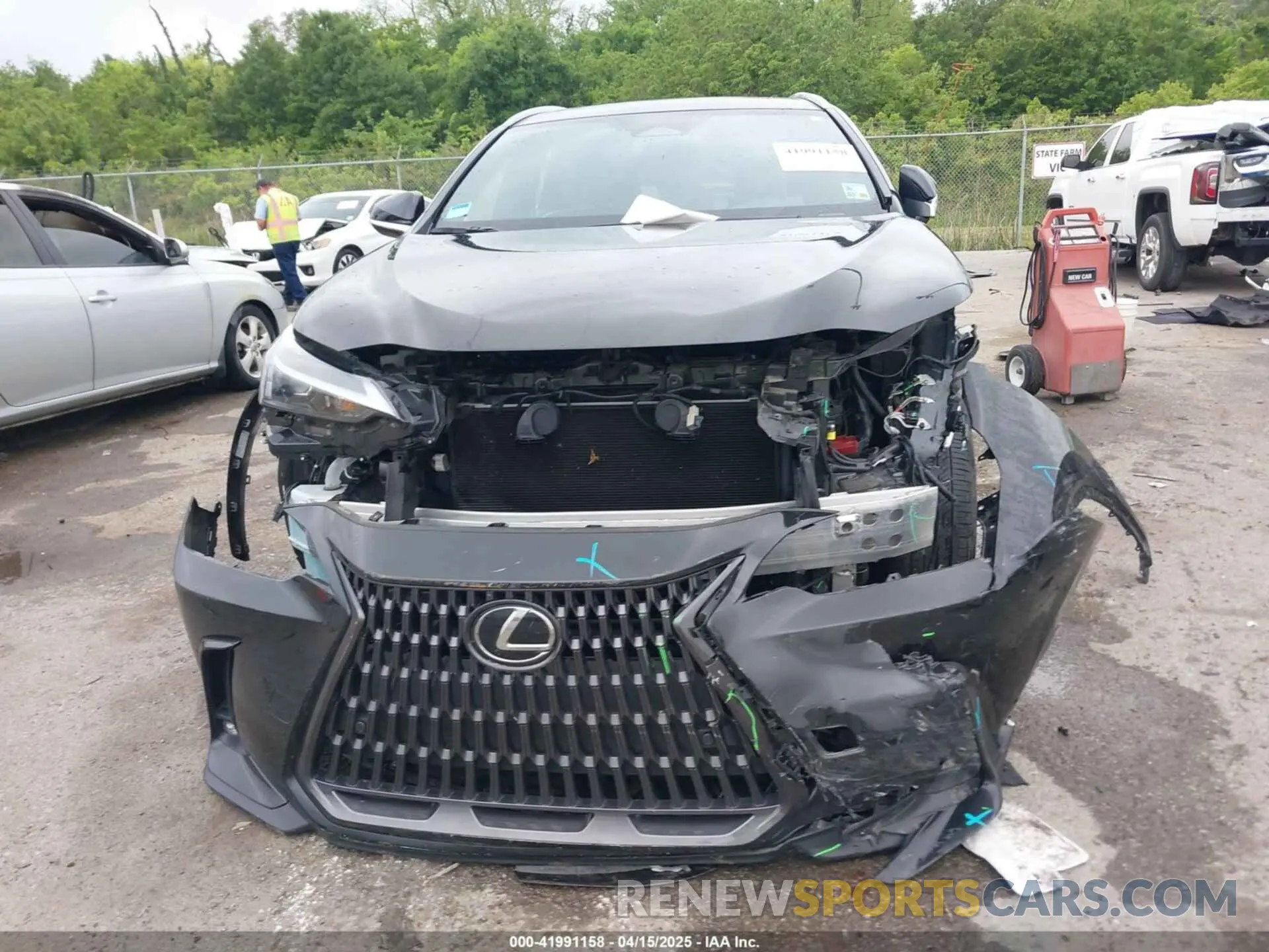 13 fotografías del automóvil dañado 2T2GGCEZ6PC026648 LEXUS NX 350 2023